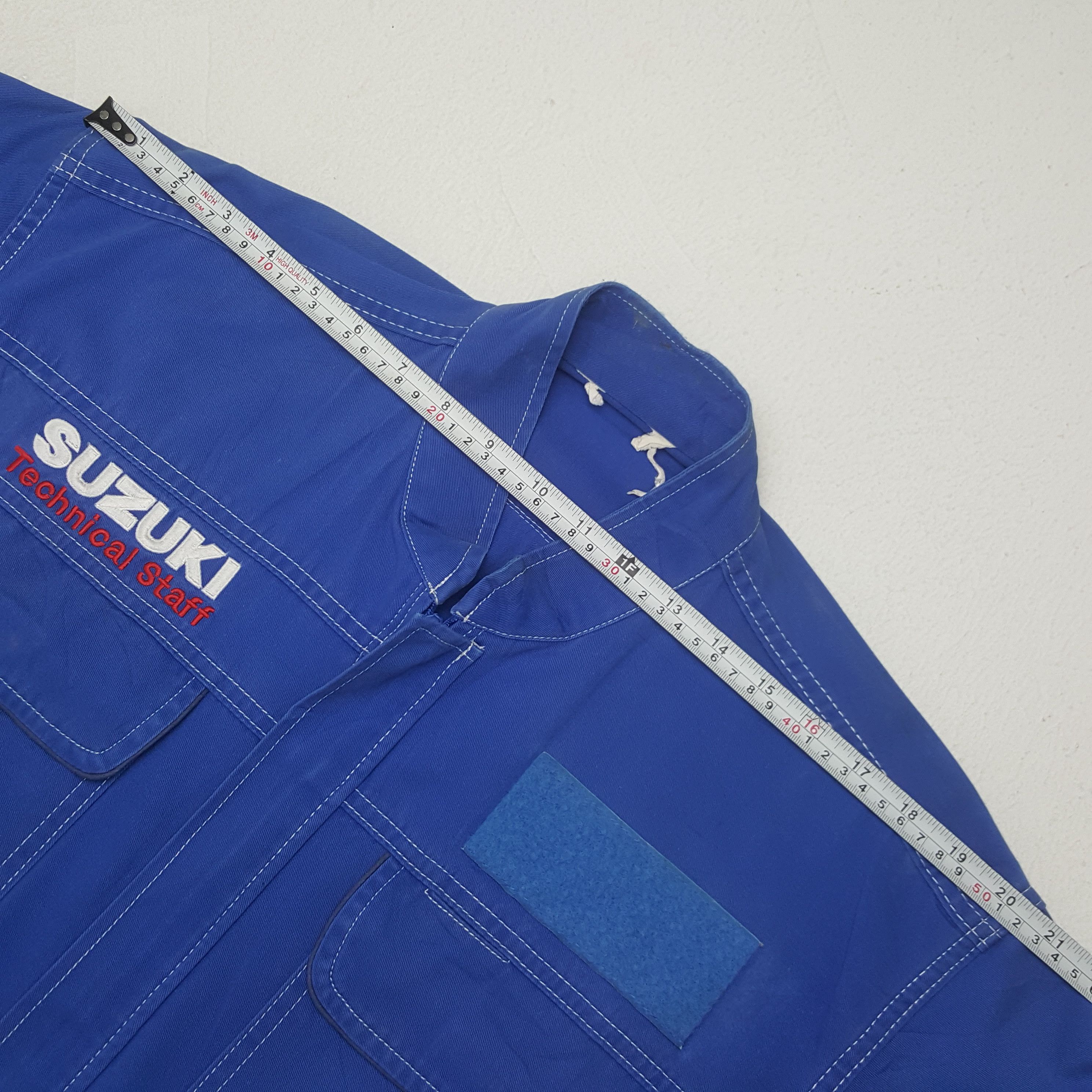 Japanese Brand Vintage Suzuki Technical Staff Motorsport Coverall Jacket Size US M / EU 48-50 / 2 - 10 Thumbnail
