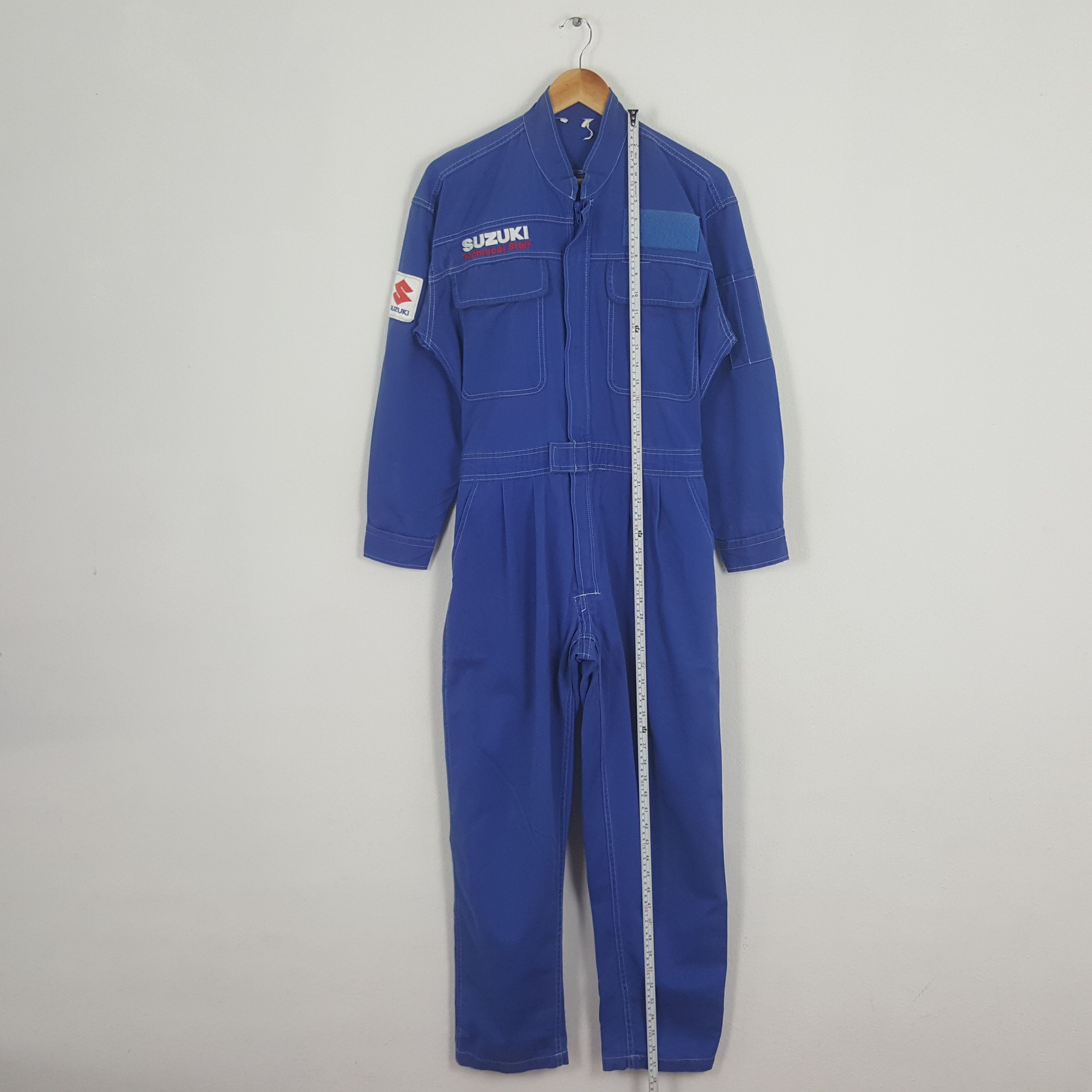Japanese Brand Vintage Suzuki Technical Staff Motorsport Coverall Jacket Size US M / EU 48-50 / 2 - 7 Thumbnail