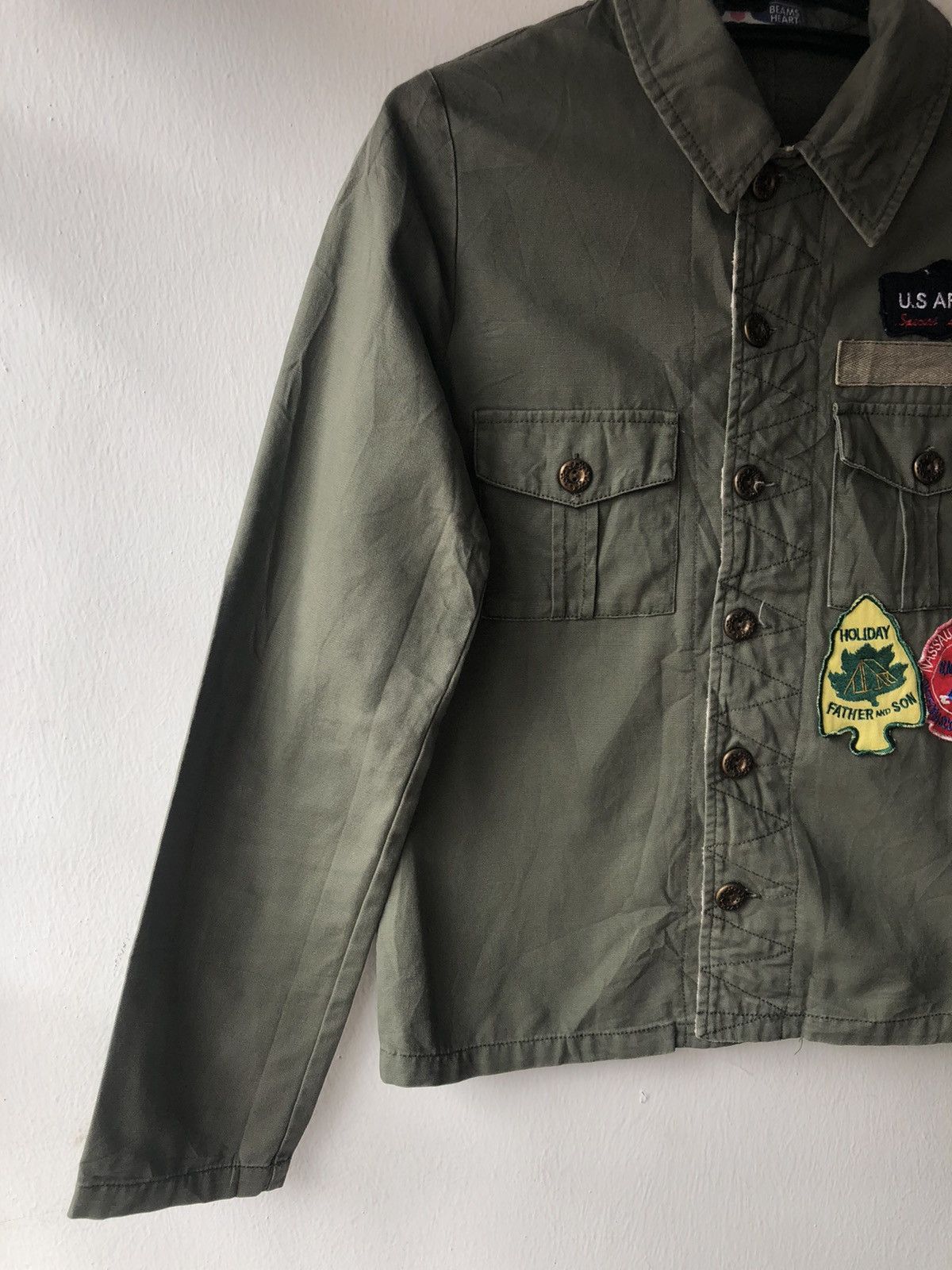 Beams Plus × Japanese Brand Vintage Beams Heart Army Style Jacket Size US XS / EU 42 / 0 - 2 Thumbnail
