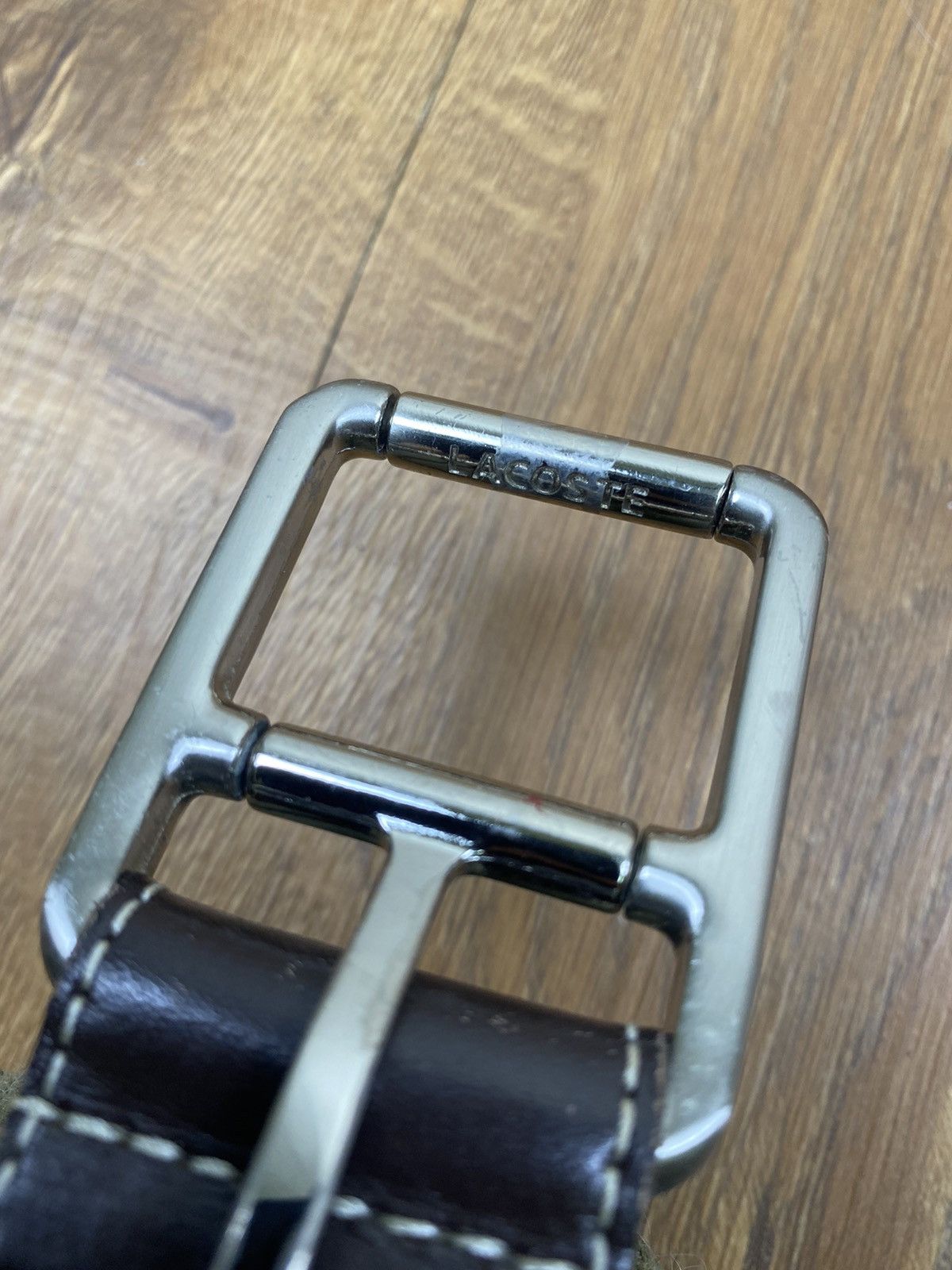 Lacoste Vintage Lacoste Buckle Belt Size ONE SIZE - 5 Thumbnail