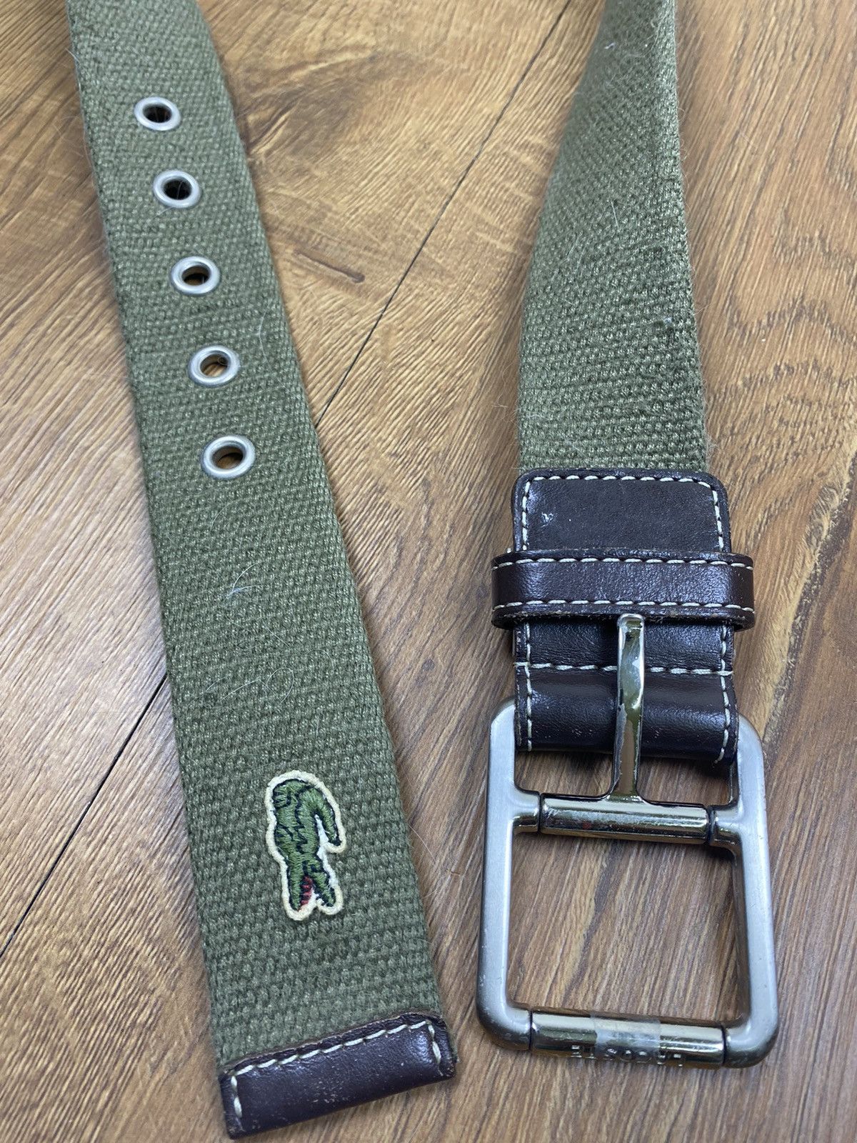 Lacoste Vintage Lacoste Buckle Belt Size ONE SIZE - 4 Thumbnail