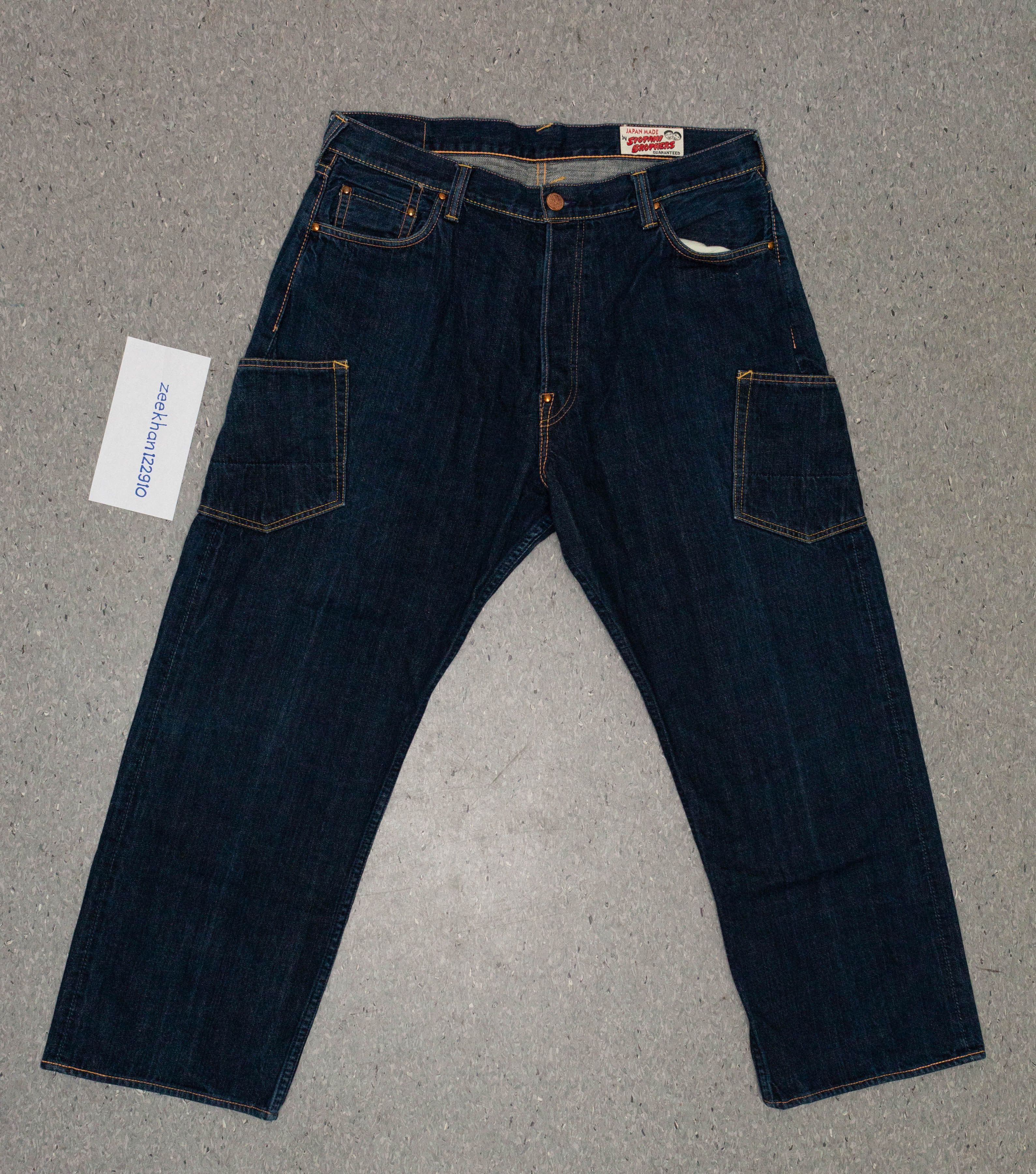 Evisu Evisu Diacock Multi Pockets Denim Jeans Size US 40 / EU 56 - 3 Thumbnail