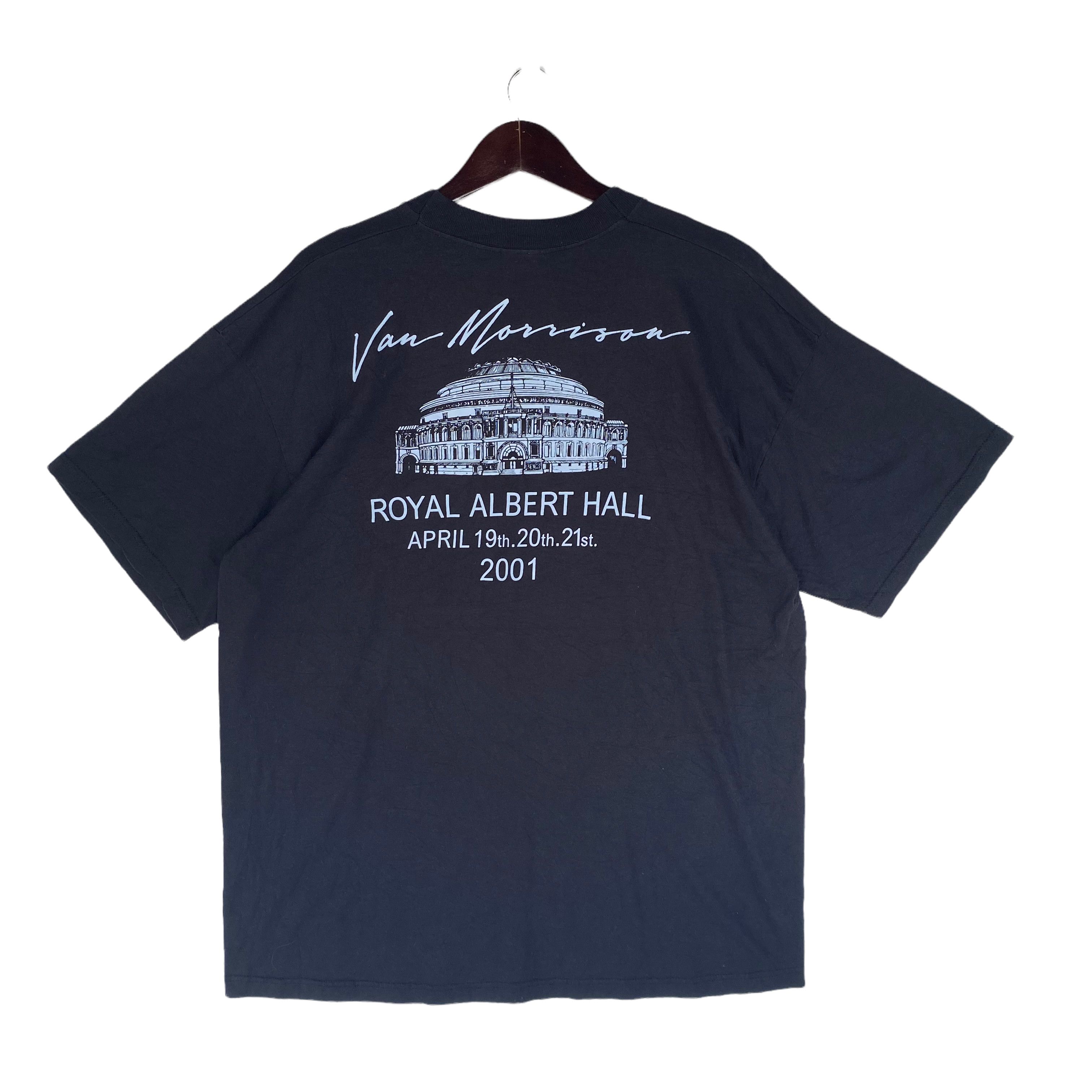 💥VINTAGE VAN MORRISON blues jazz singer 2001 tee shirt