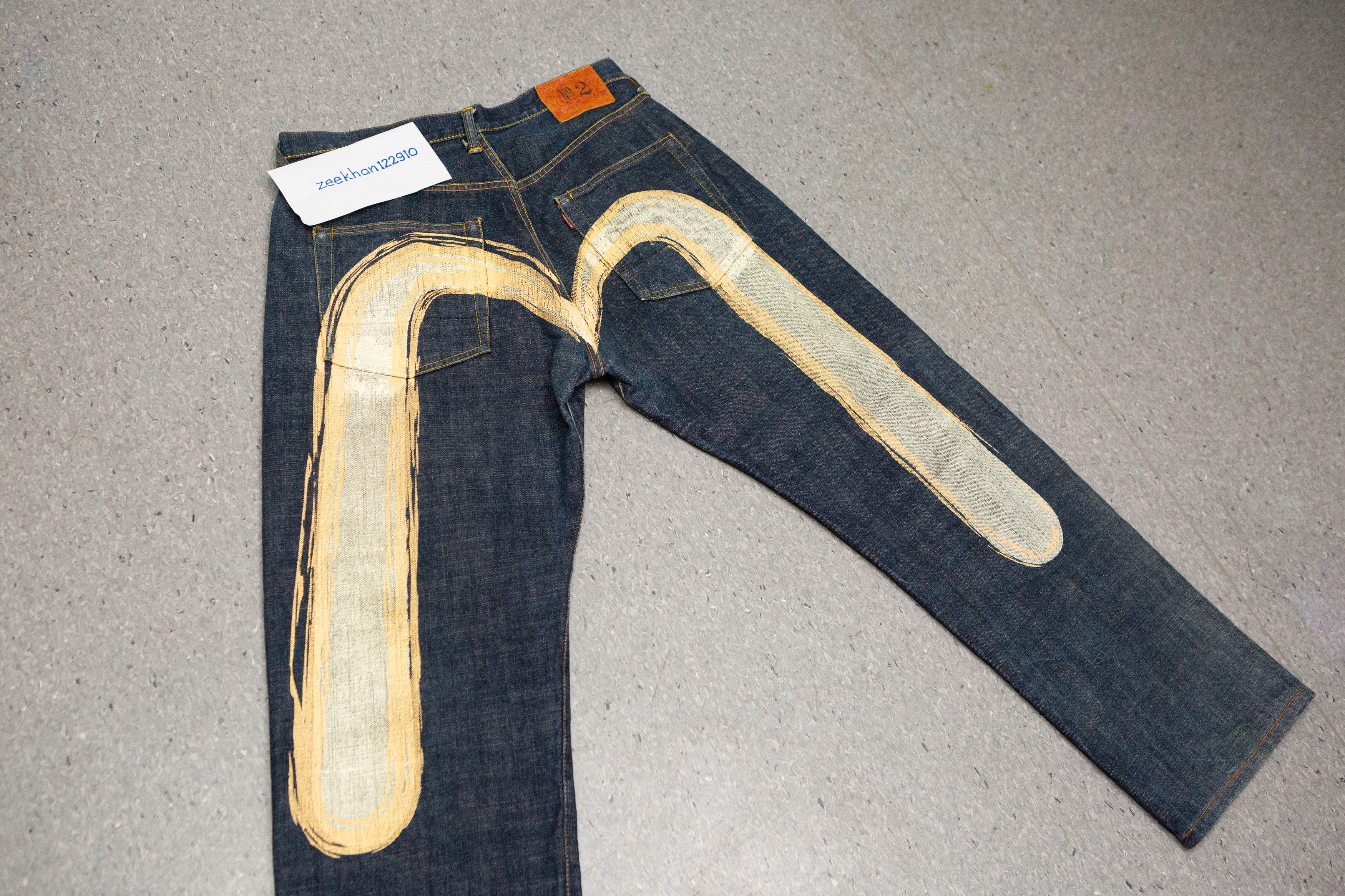 Evisu Vintage Evisu Diacock Jeans No.2 2001 Size US 36 / EU 52 - 2 Thumbnail