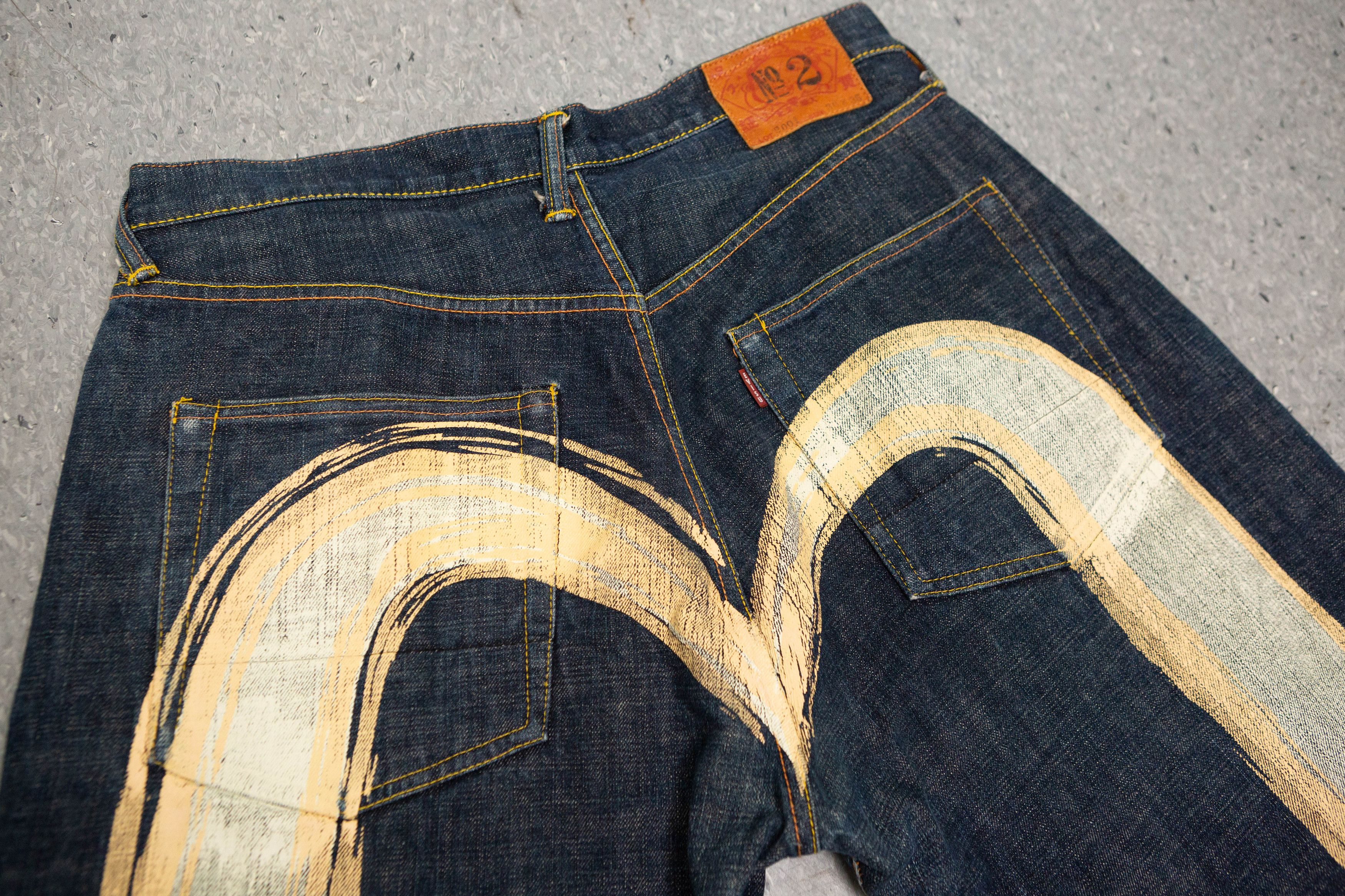Evisu Vintage Evisu Diacock Jeans No.2 2001 Size US 36 / EU 52 - 1 Thumbnail