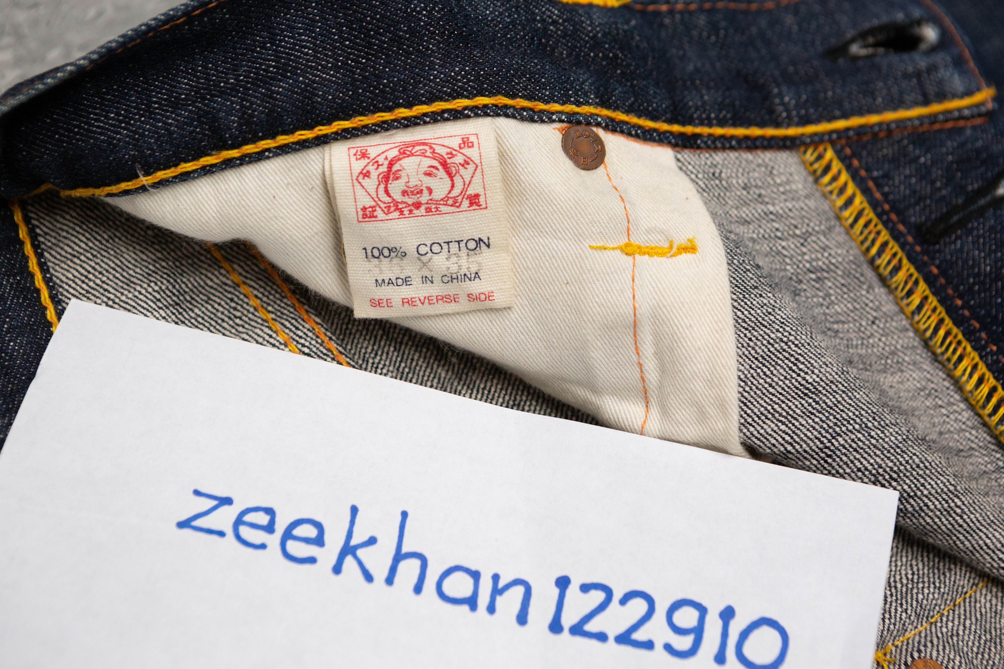 Evisu Vintage Evisu Diacock Jeans No.2 2001 Size US 36 / EU 52 - 6 Thumbnail