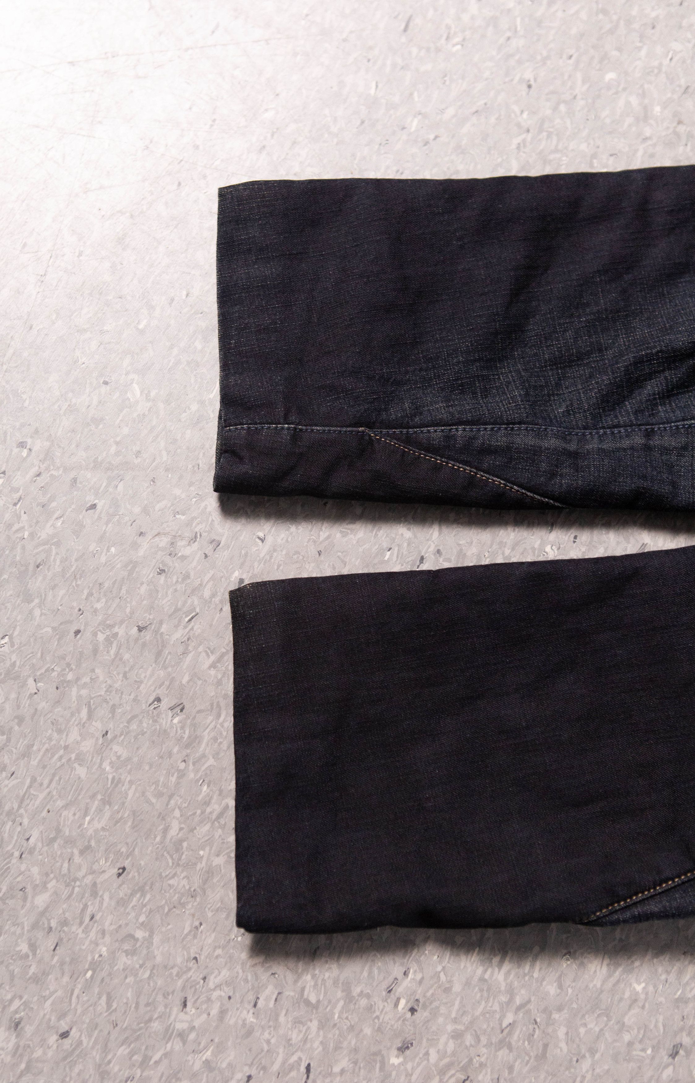 Marithe + Francois Girbaud Marithe Francois Girbaud Denim Padding Reversible 2B Jacket Size US L / EU 52-54 / 3 - 9 Thumbnail