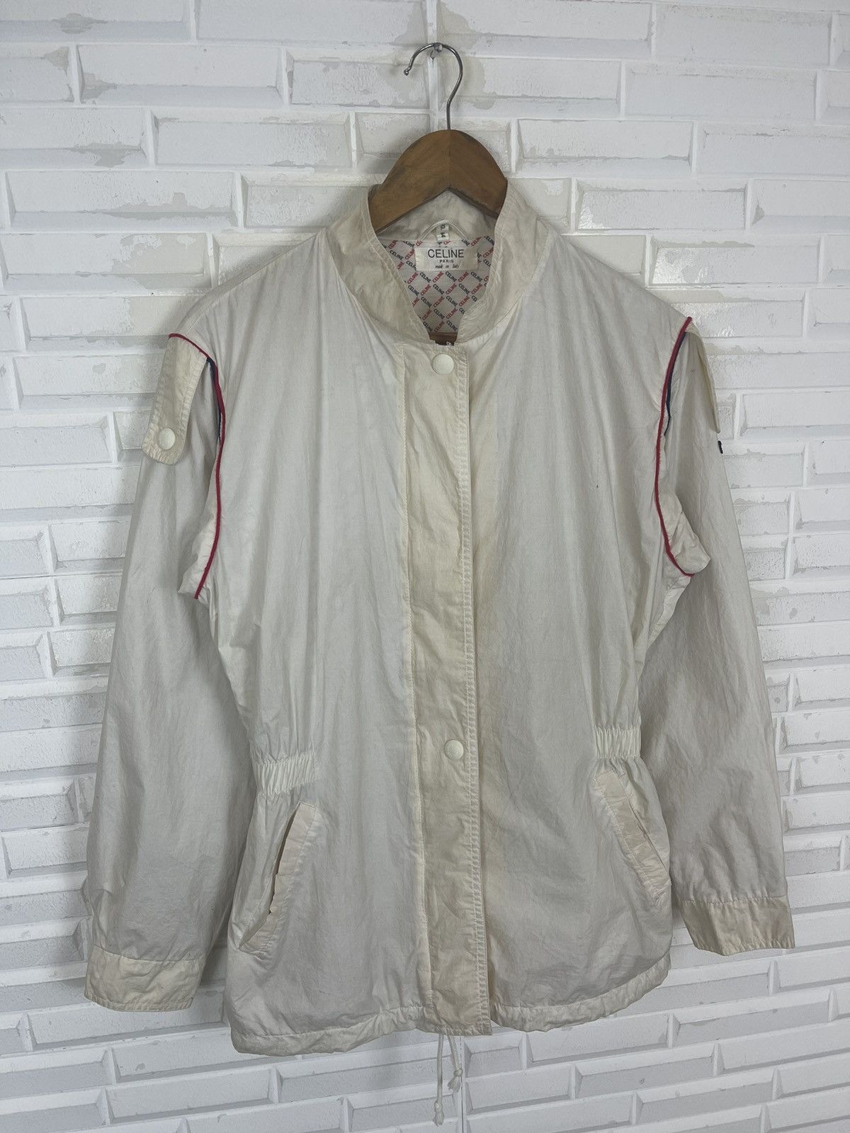 Celine × Designer × Vintage CELINE LIGHT JACKET Size S / US 4 / IT 40 - 4 Thumbnail