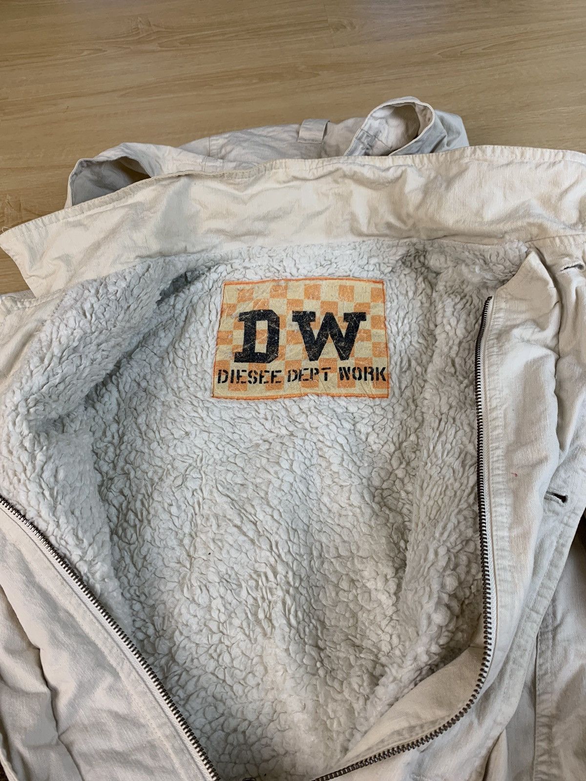 Vintage VINTAGE DW DIESEE DEPT WORK PATCHES JACKET Size US L / EU 52-54 / 3 - 16 Thumbnail