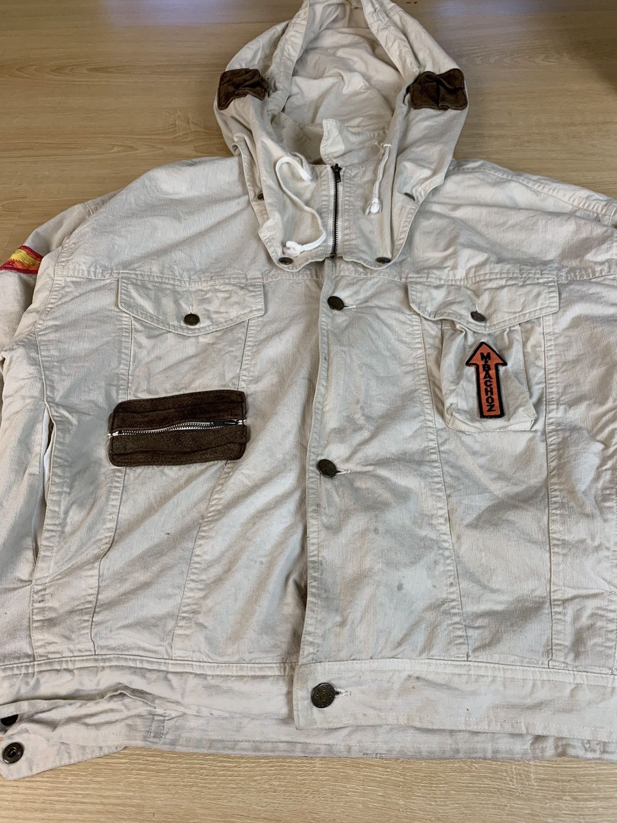 Vintage VINTAGE DW DIESEE DEPT WORK PATCHES JACKET Size US L / EU 52-54 / 3 - 5 Thumbnail