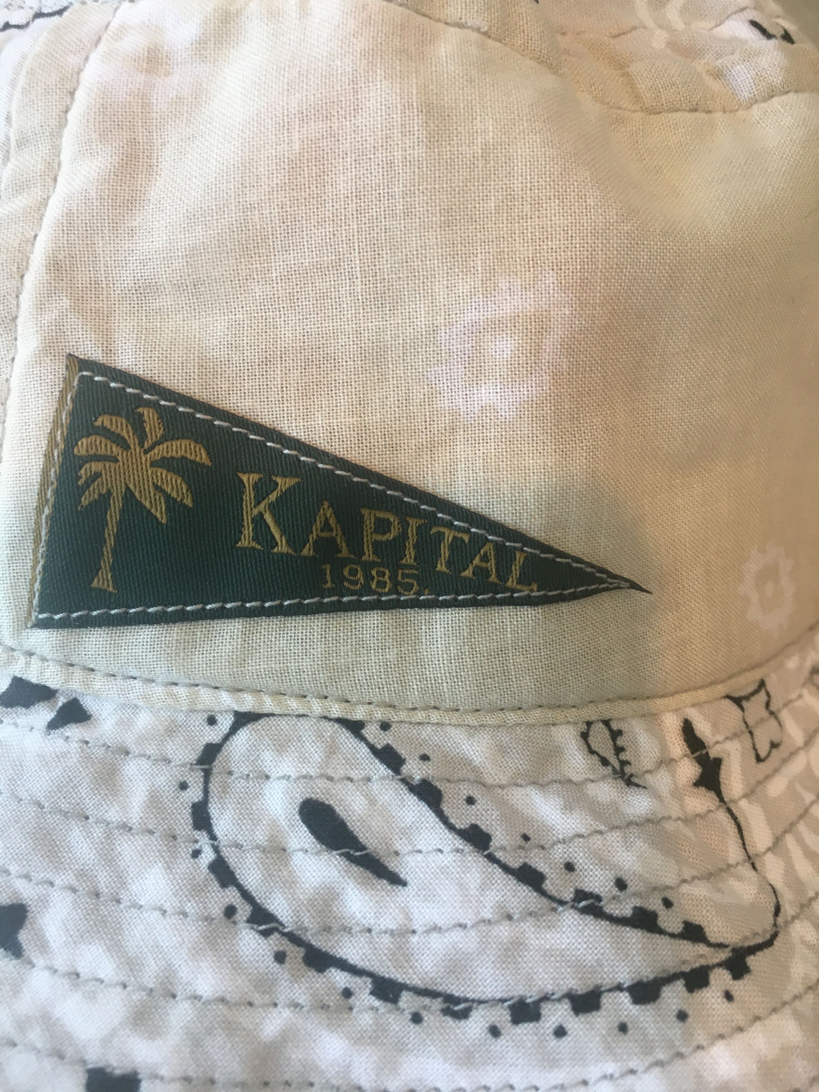 Kapital Kapital Bandana patchwork pt bucket HAT WT Size ONE SIZE - 4 Thumbnail