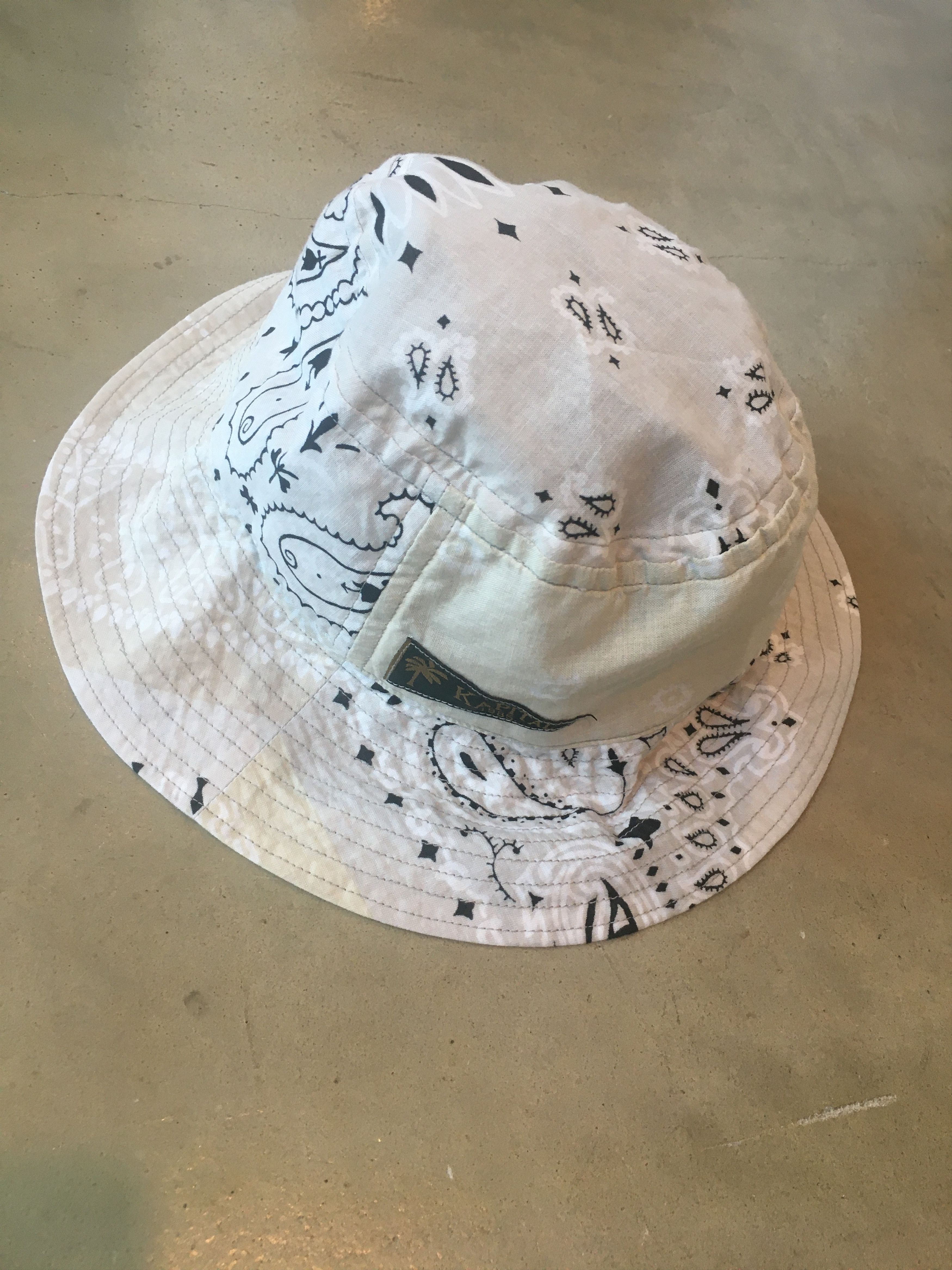 Kapital Kapital Bandana patchwork pt bucket HAT WT Size ONE SIZE - 1 Thumbnail