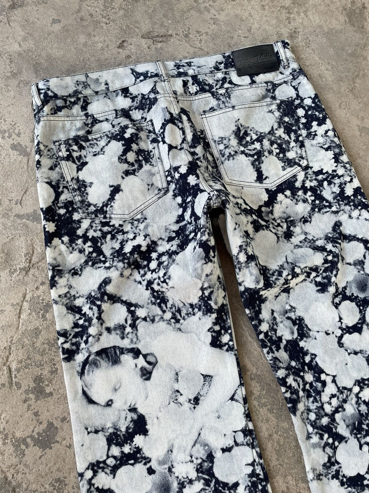 Louis Vuitton VIRGIL SS19 ‘Dorothy in the Poppies’ Flared Dyed Denim Size US 36 / EU 52 - 6 Thumbnail