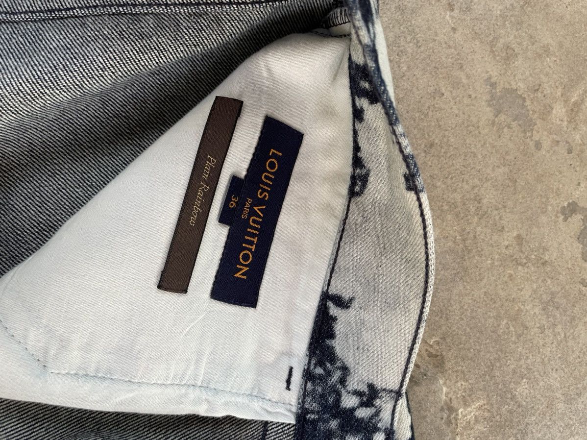Louis Vuitton VIRGIL SS19 ‘Dorothy in the Poppies’ Flared Dyed Denim Size US 36 / EU 52 - 10 Thumbnail