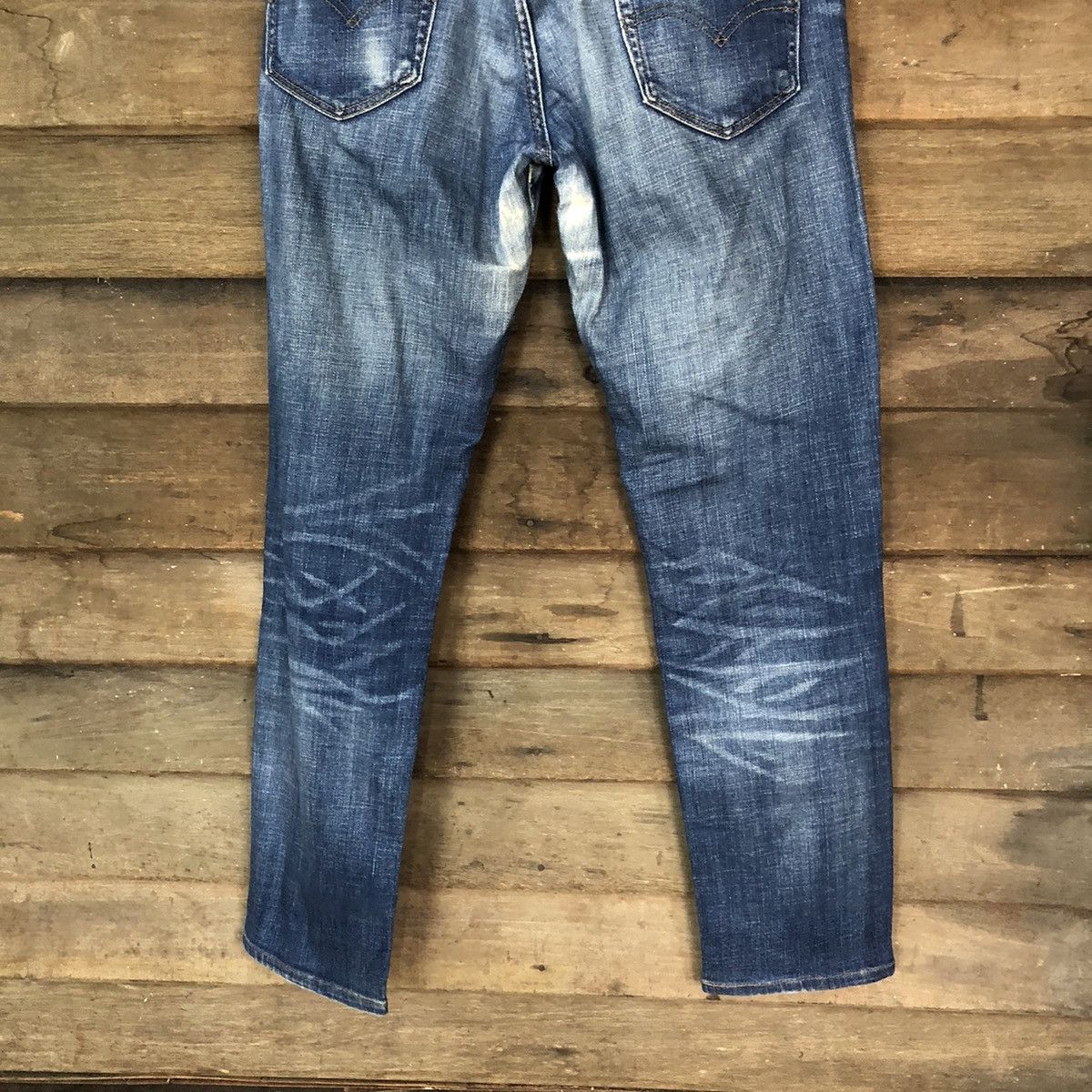 Levi's DLS Levis Blue Denim Pants #BB537 Size US 32 / EU 48 - 12 Thumbnail