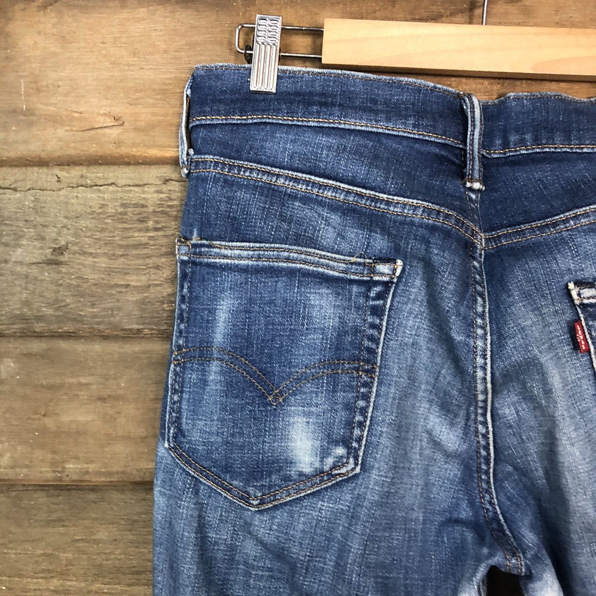 Levi's DLS Levis Blue Denim Pants #BB537 Size US 32 / EU 48 - 13 Thumbnail