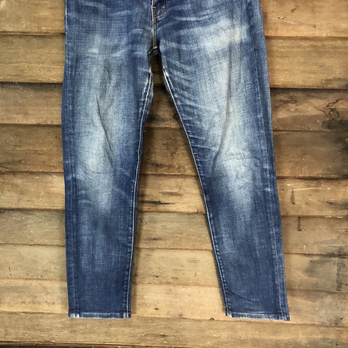 Levi's DLS Levis Blue Denim Pants #BB537 Size US 32 / EU 48 - 3 Thumbnail
