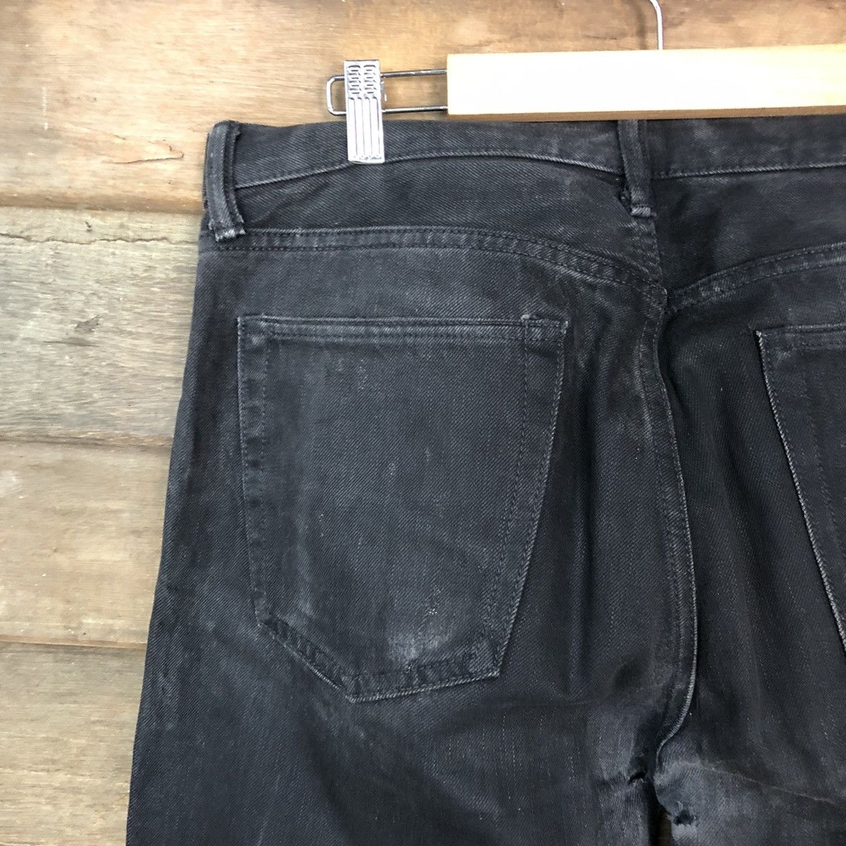 Gap DLS Gap vintage Black Denim Pants #BB532 Size US 31 - 12 Thumbnail