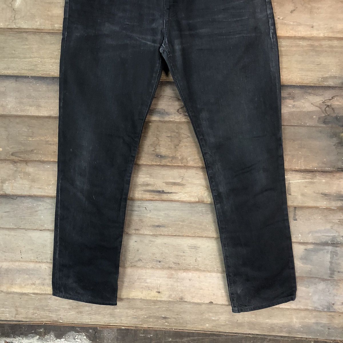 Gap DLS Gap vintage Black Denim Pants #BB532 Size US 31 - 3 Thumbnail