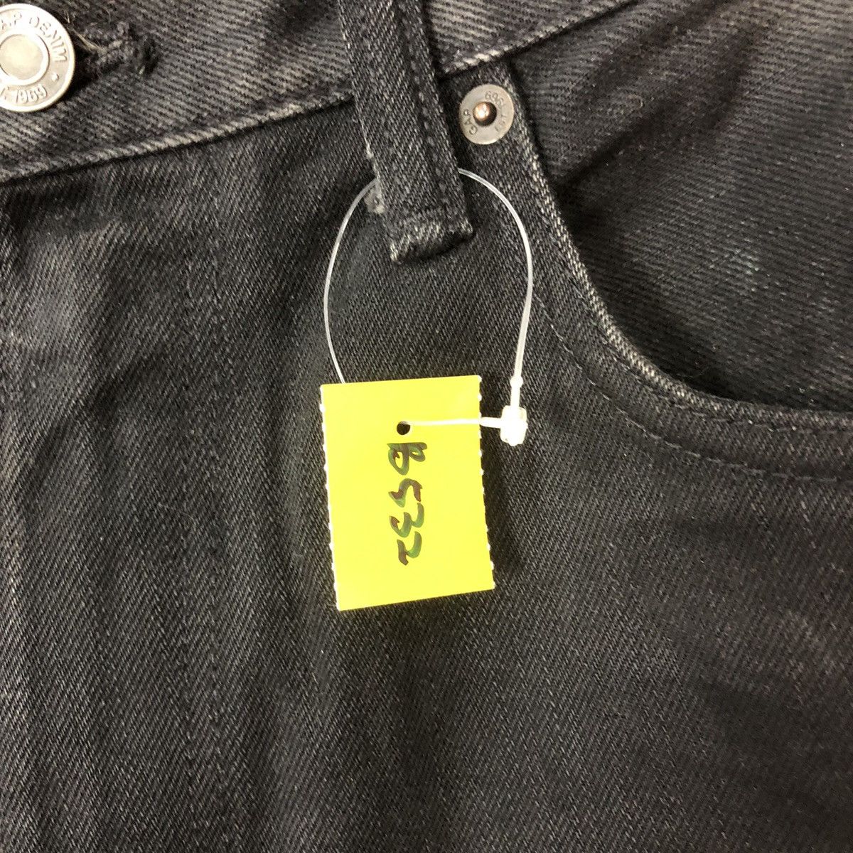 Gap DLS Gap vintage Black Denim Pants #BB532 Size US 31 - 8 Thumbnail