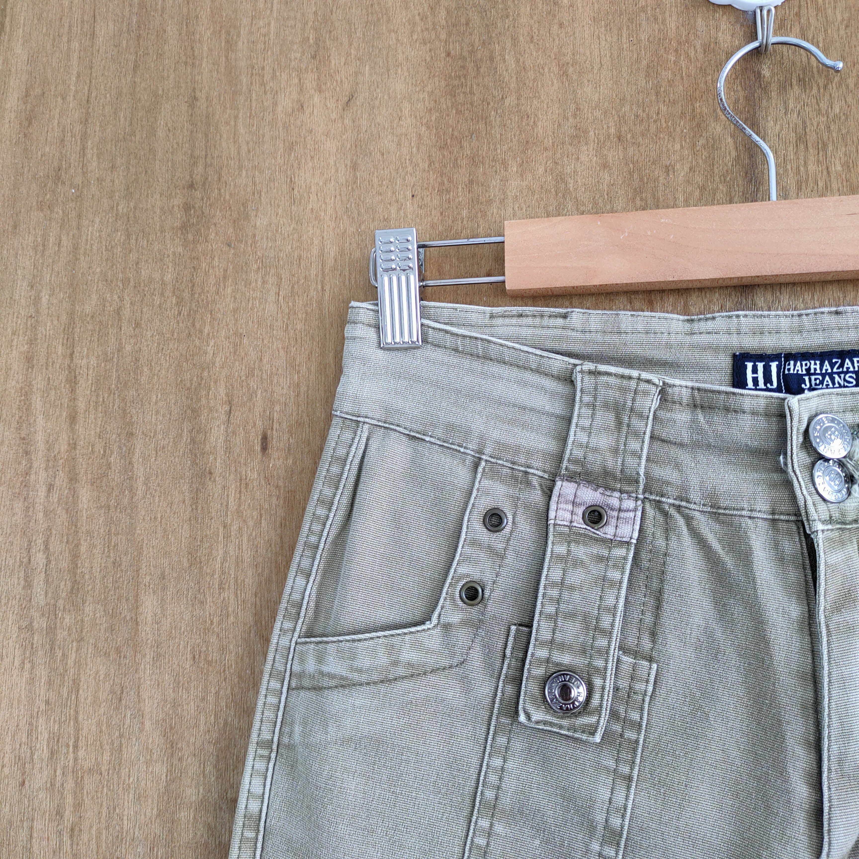 Japanese Brand HP MULTIPOCKET FLARED CARGO PANTS Size US 26 / EU 42 - 5 Thumbnail