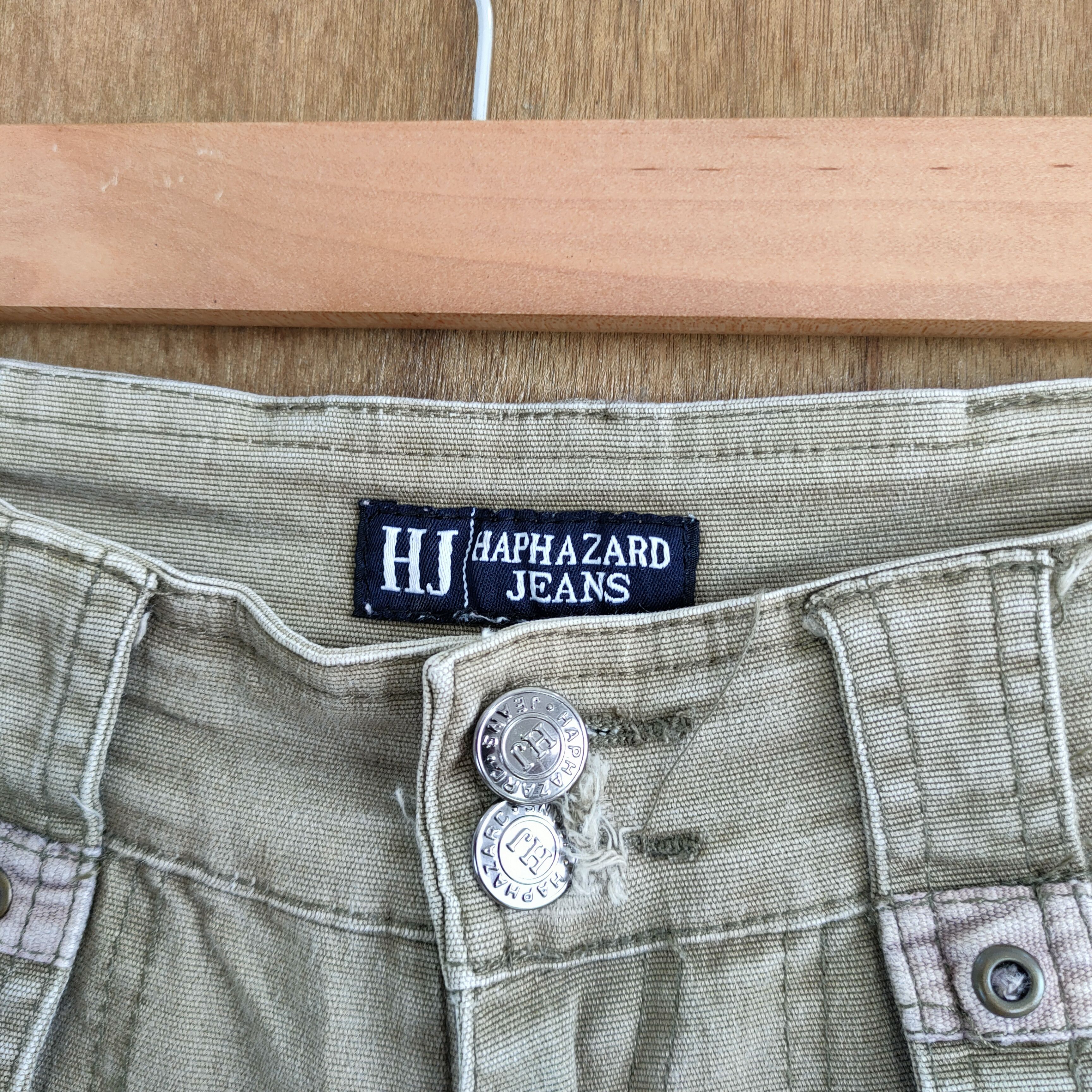 Japanese Brand HP MULTIPOCKET FLARED CARGO PANTS Size US 26 / EU 42 - 7 Thumbnail