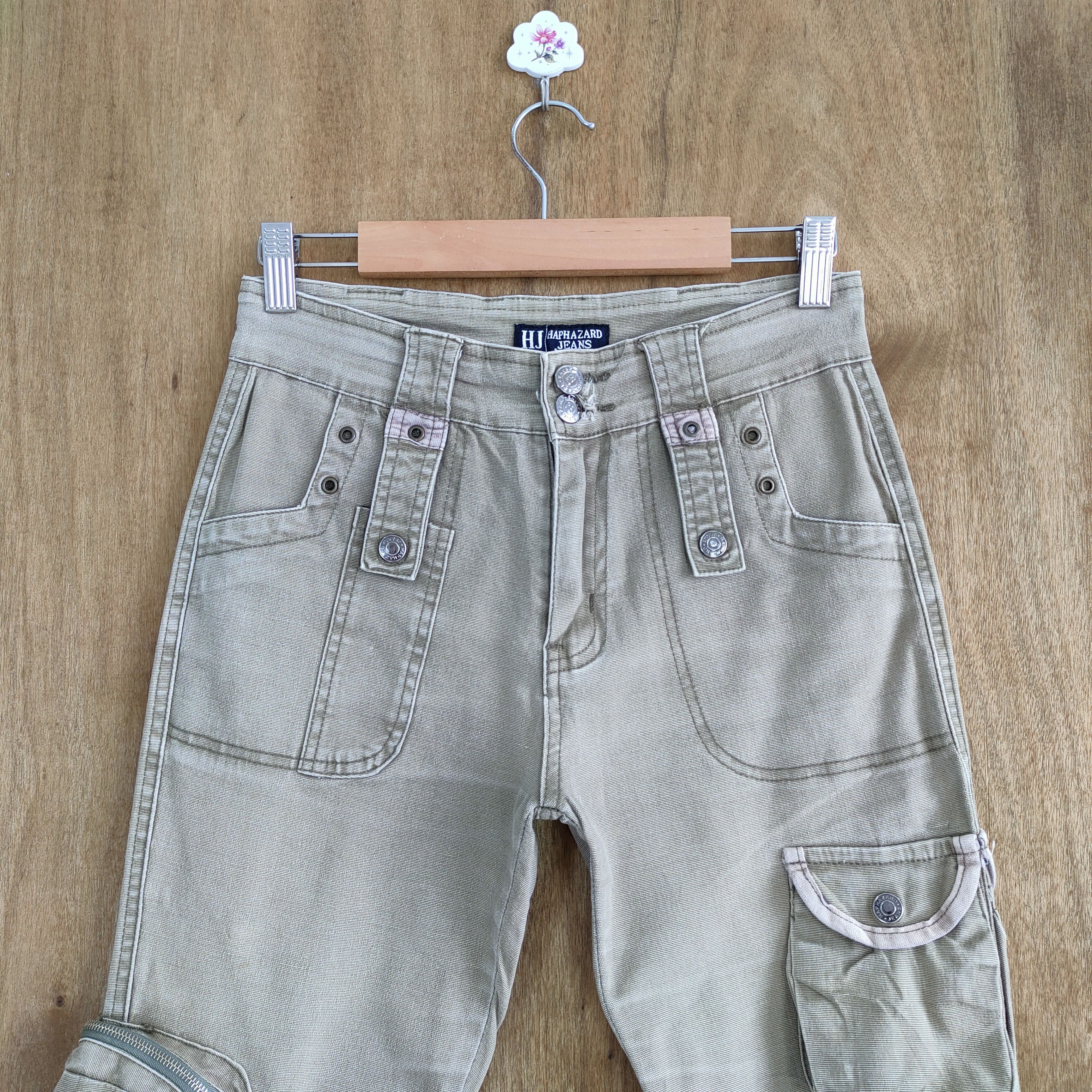 Japanese Brand HP MULTIPOCKET FLARED CARGO PANTS Size US 26 / EU 42 - 2 Thumbnail