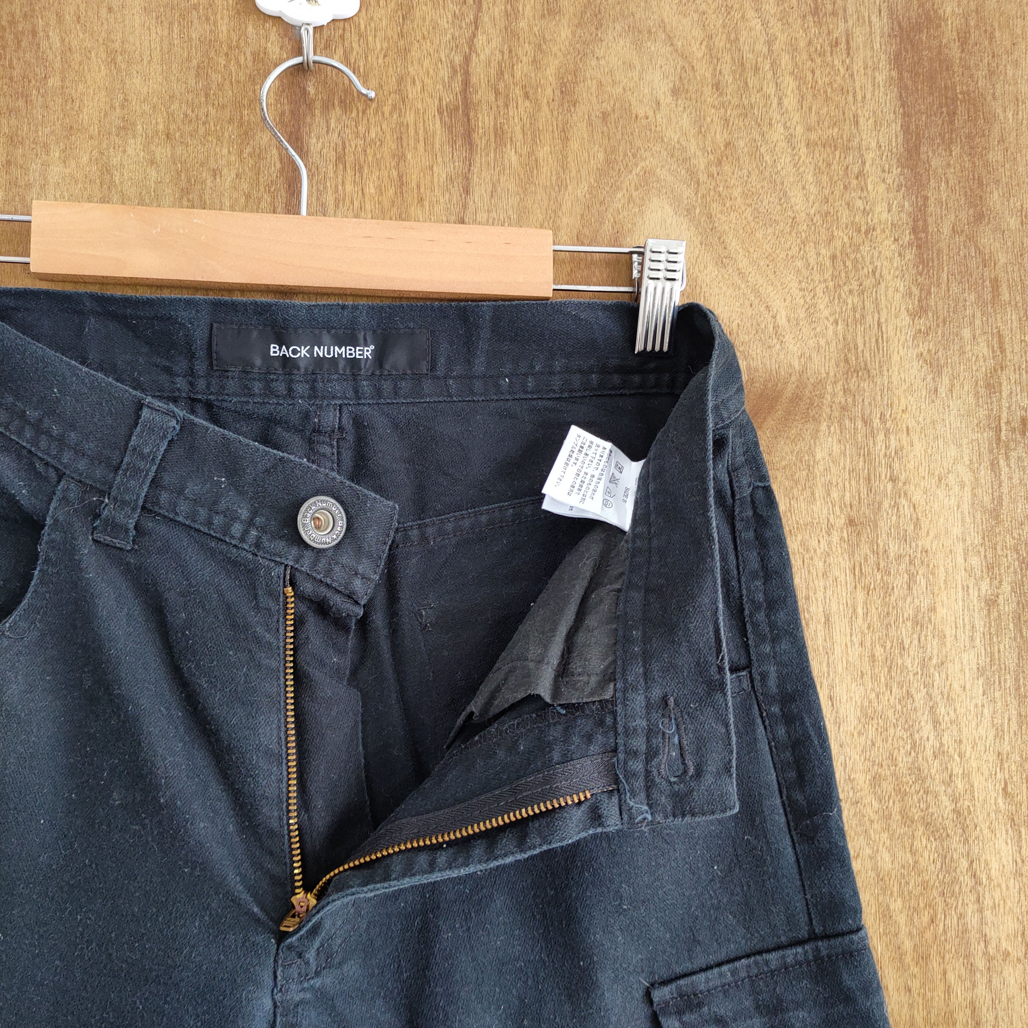 Designer × Japanese Brand BACK NUMBER SKINNY CARGO PANTS Size US 28 / EU 44 - 11 Thumbnail
