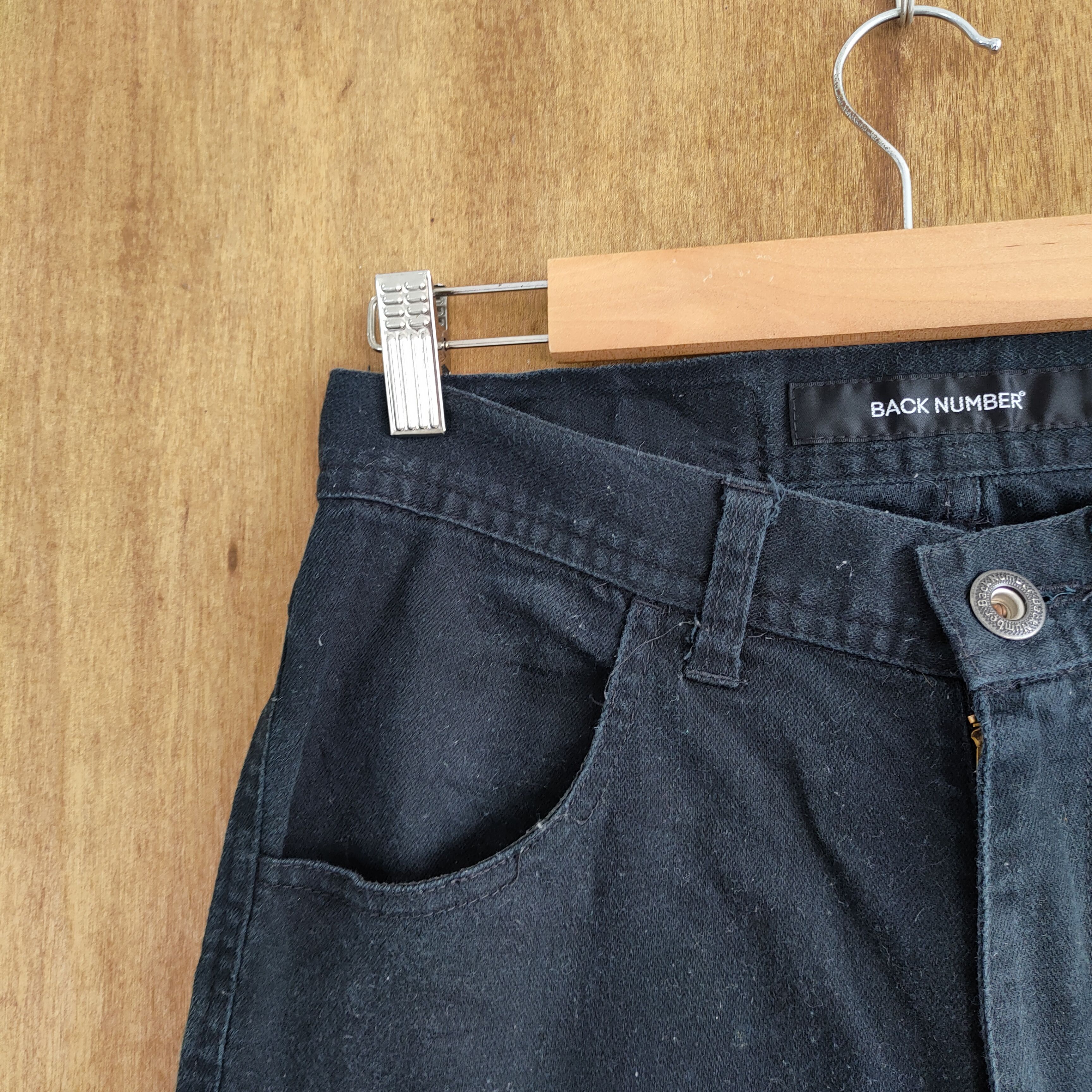 Designer × Japanese Brand BACK NUMBER SKINNY CARGO PANTS Size US 28 / EU 44 - 4 Thumbnail