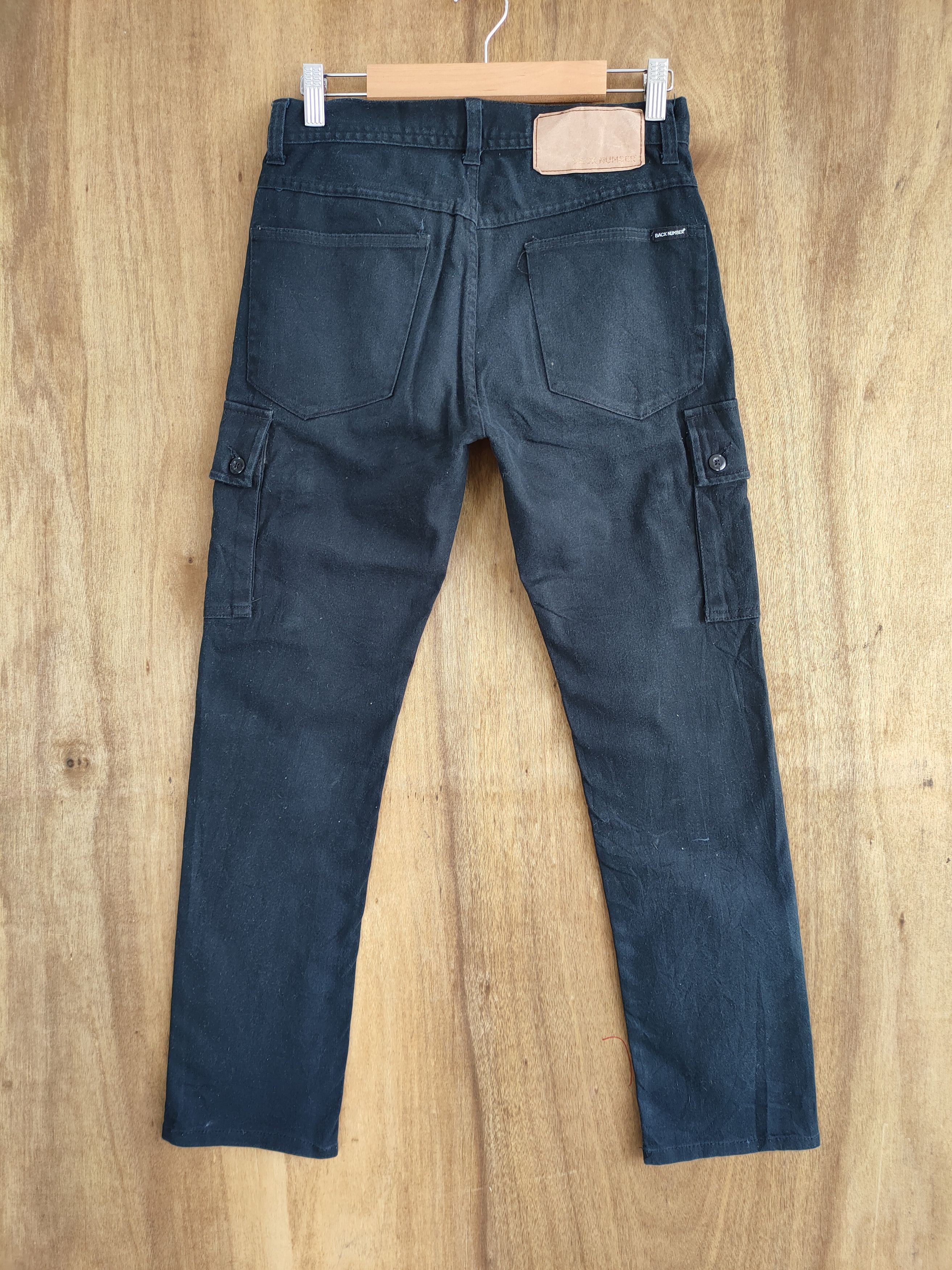Designer × Japanese Brand BACK NUMBER SKINNY CARGO PANTS Size US 28 / EU 44 - 7 Thumbnail