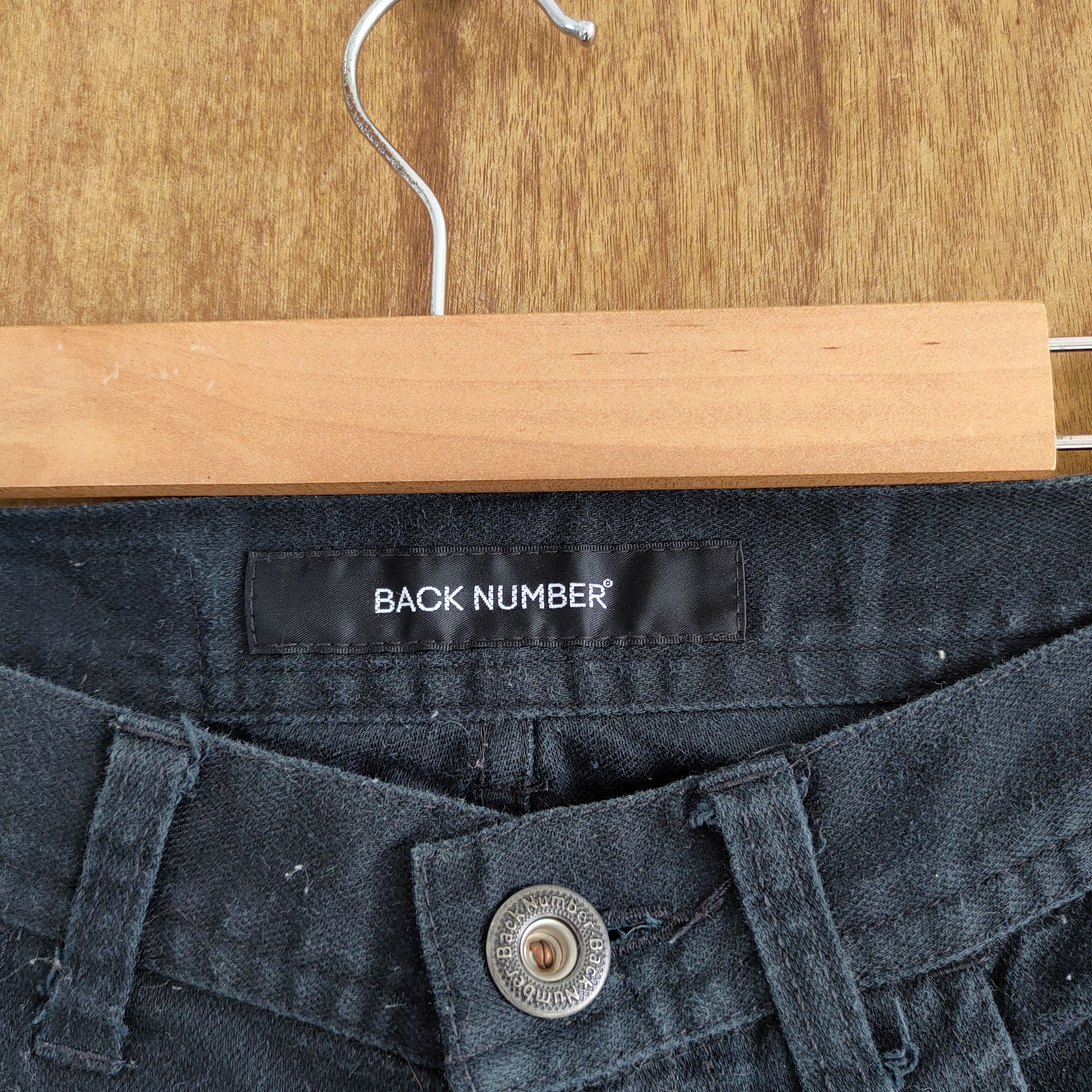 Designer × Japanese Brand BACK NUMBER SKINNY CARGO PANTS Size US 28 / EU 44 - 6 Thumbnail