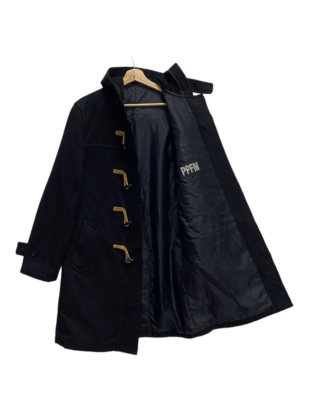 PPFM PPFM🔥1997 WOOL DUFFLE COAT HOODIE Size US M / EU 48-50 / 2 - 4 Thumbnail