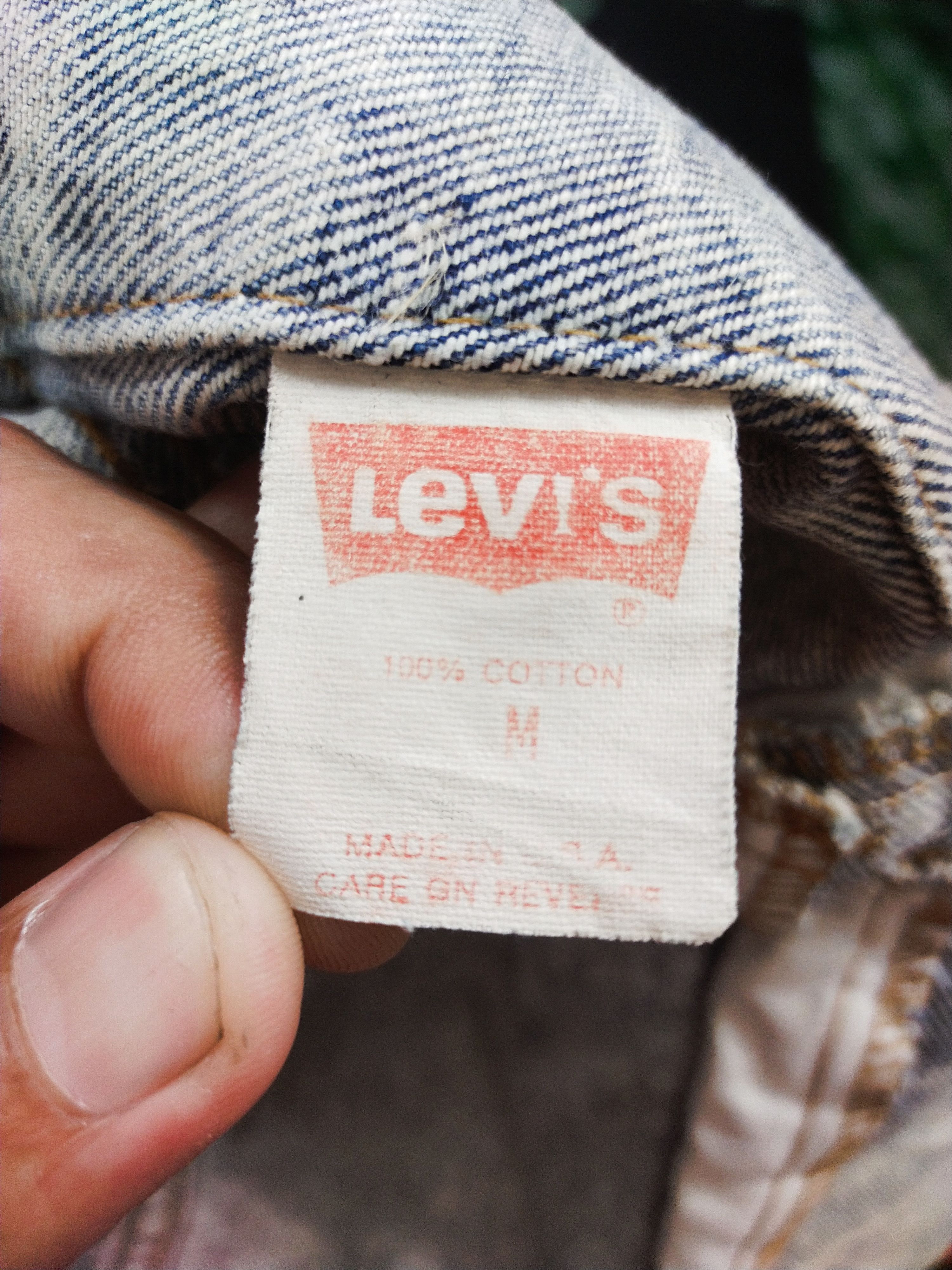 Levi's RL DL Levi's vintage blue denim jacket #2775 Size US M / EU 48-50 / 2 - 18 Thumbnail