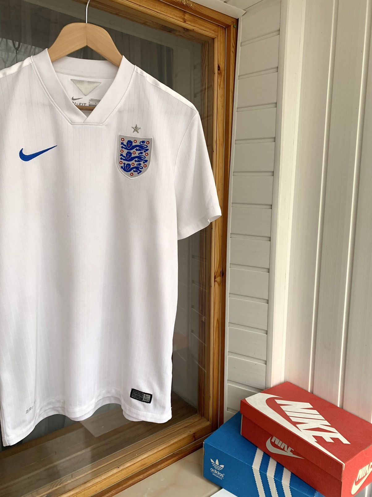 Nike Nike ENGLAND 2014 Home Jersey ROONEY 10 Size M Size US M / EU 48-50 / 2 - 2 Thumbnail