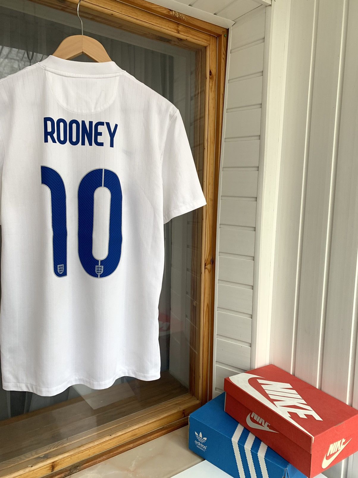 Nike Nike ENGLAND 2014 Home Jersey ROONEY 10 Size M Size US M / EU 48-50 / 2 - 9 Thumbnail