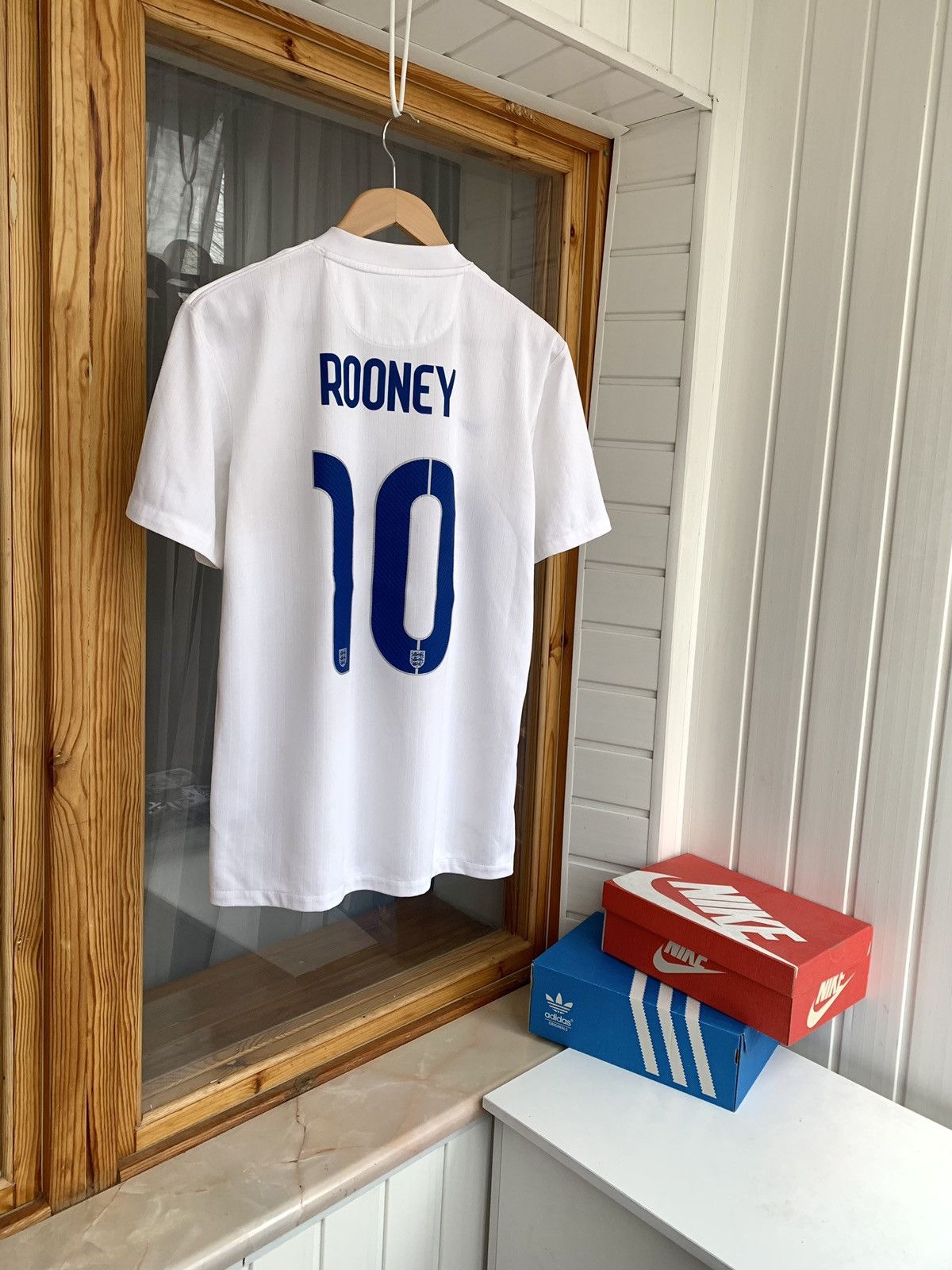 Nike Nike ENGLAND 2014 Home Jersey ROONEY 10 Size M Size US M / EU 48-50 / 2 - 8 Thumbnail