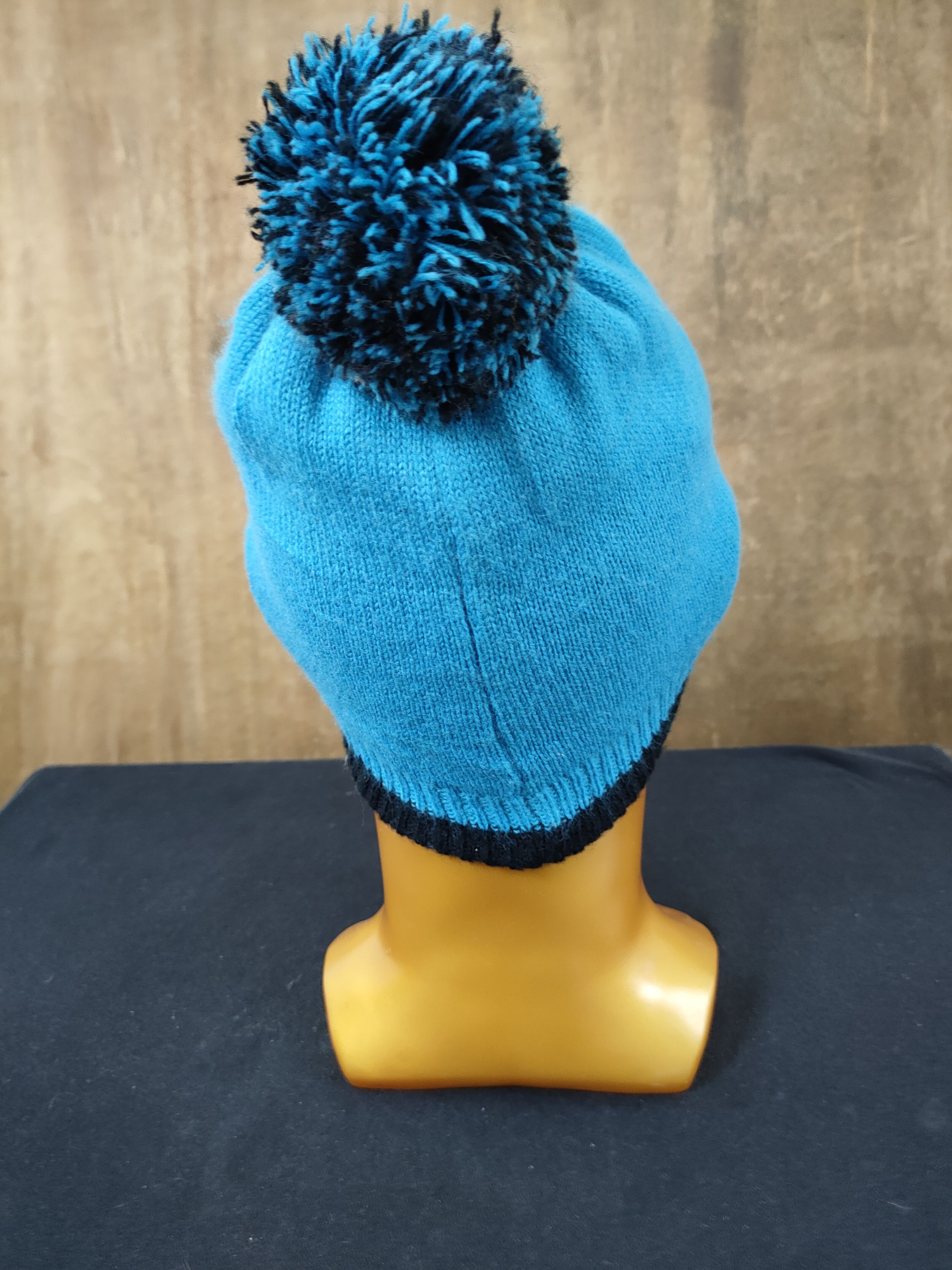 Seditionaries Big Skull blue beanie hat streetwear seditionaries Size ONE SIZE - 3 Thumbnail
