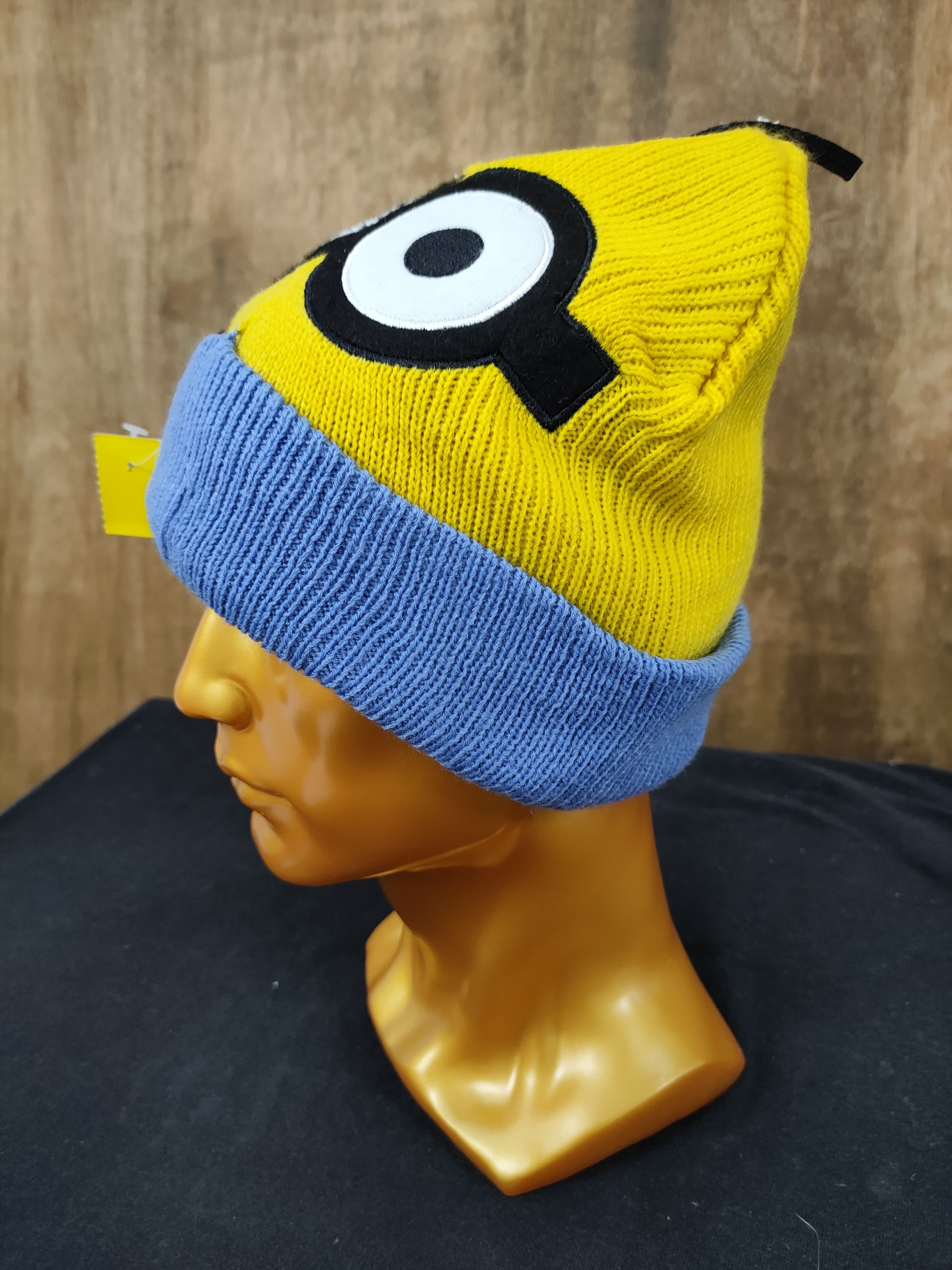 Cartoon Network × Universal Studios Minion Despicable Me cartoon beanie hat #022 Size ONE SIZE - 2 Thumbnail