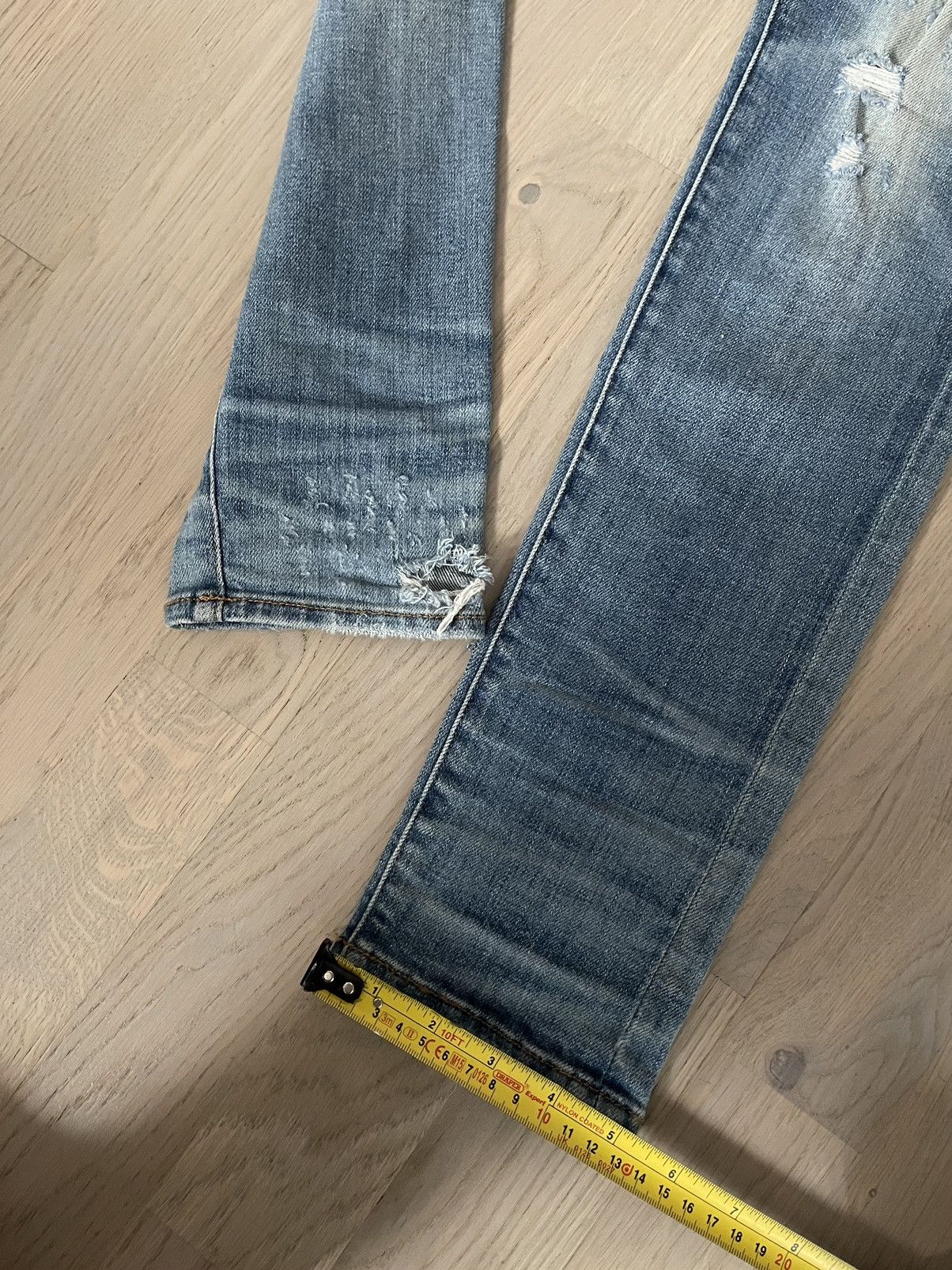 Amiri AMIRI men jeans real measurements shown by tape in photos Size US 29 - 5 Thumbnail