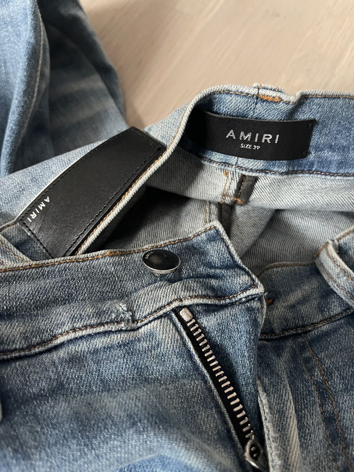 Amiri AMIRI men jeans real measurements shown by tape in photos Size US 29 - 6 Thumbnail