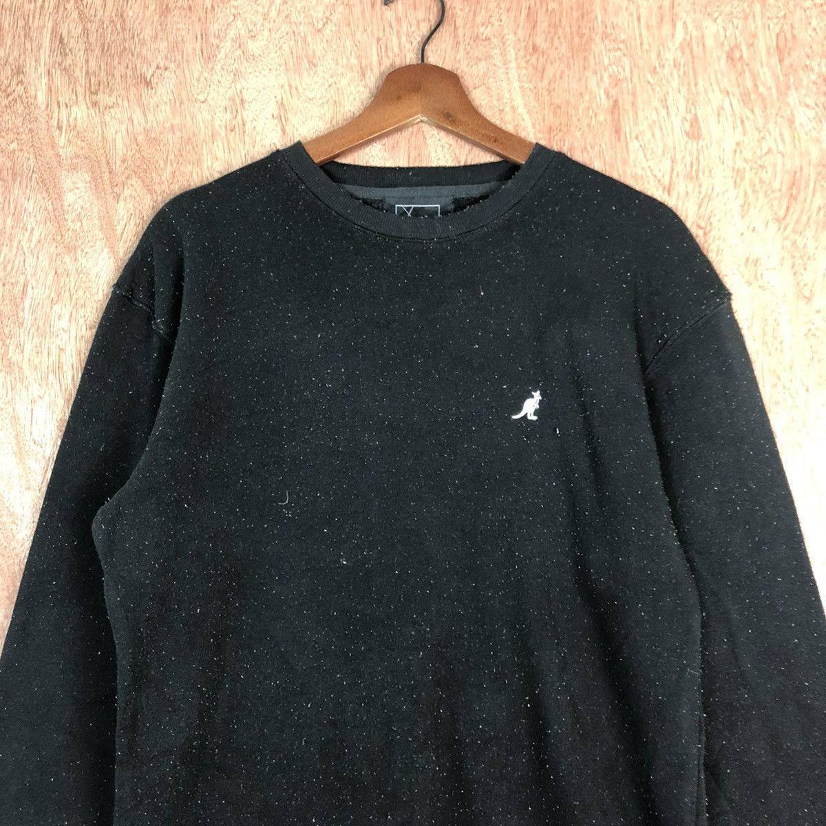 Kangol × Vintage DL Kangol Black vintage Sweatshirt #6018 Size US M / EU 48-50 / 2 - 2 Thumbnail