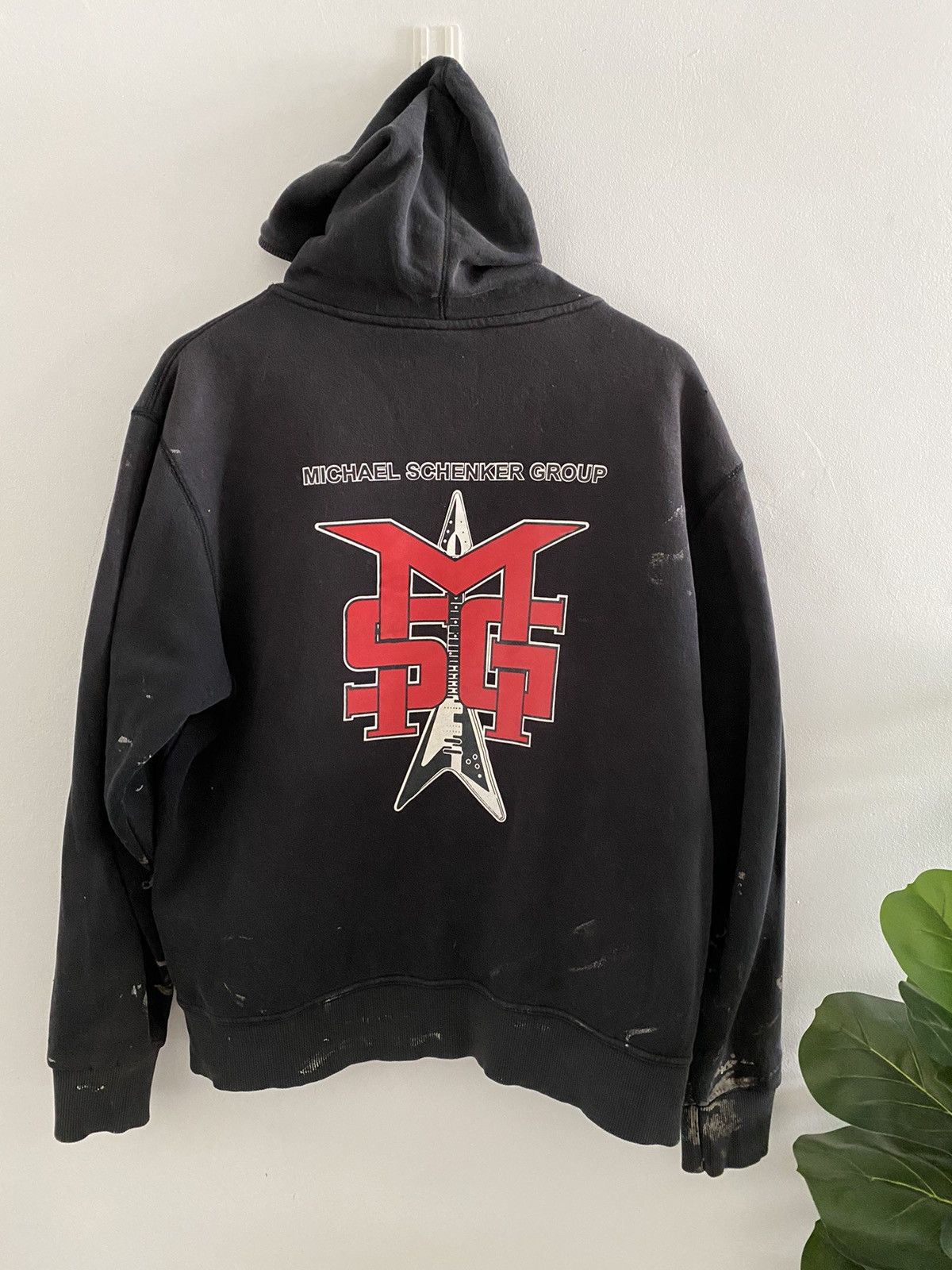 Vintage Thrasher Hoodie Michael Schenker rock band