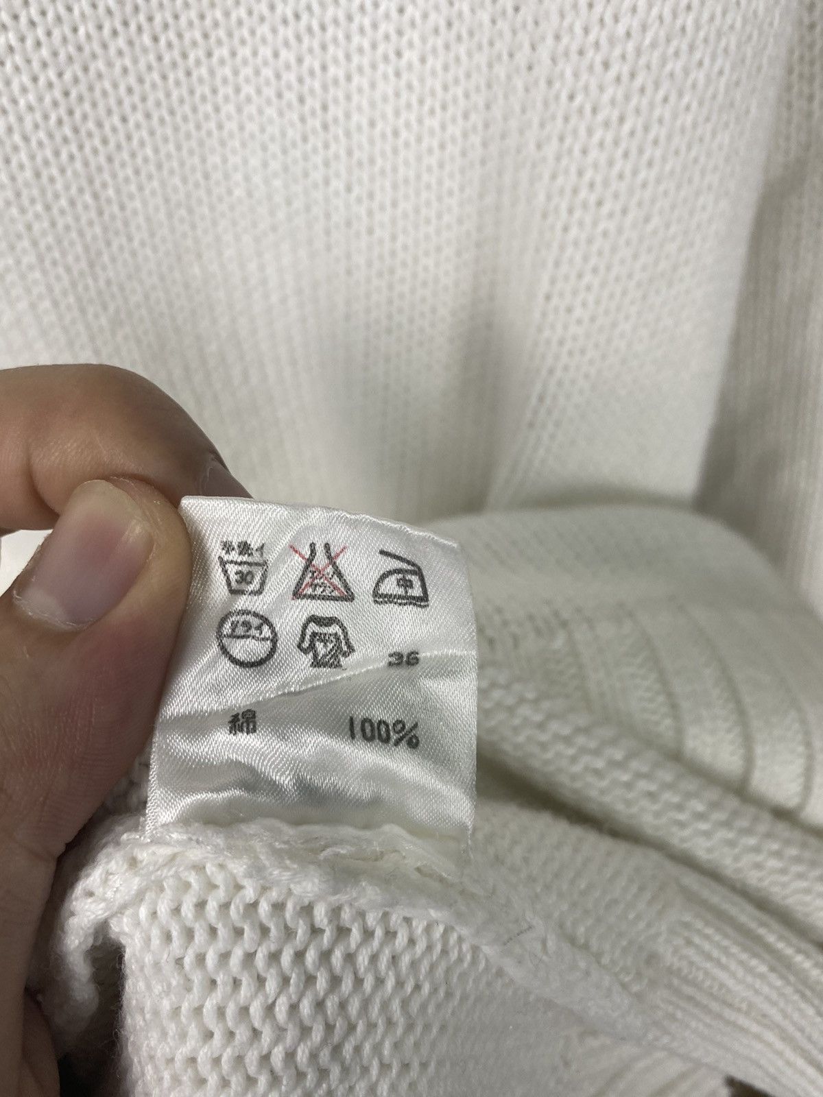 Ralph Lauren Ralph Lauren knitwear white Sweatshirt #Z113 Size US L / EU 52-54 / 3 - 10 Thumbnail