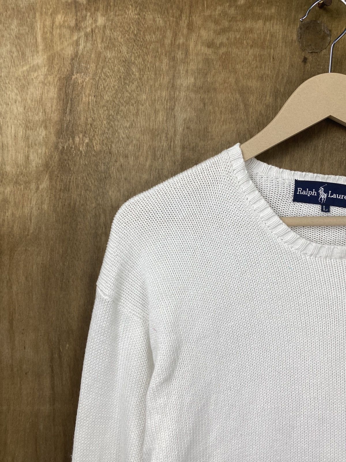 Ralph Lauren Ralph Lauren knitwear white Sweatshirt #Z113 Size US L / EU 52-54 / 3 - 3 Thumbnail