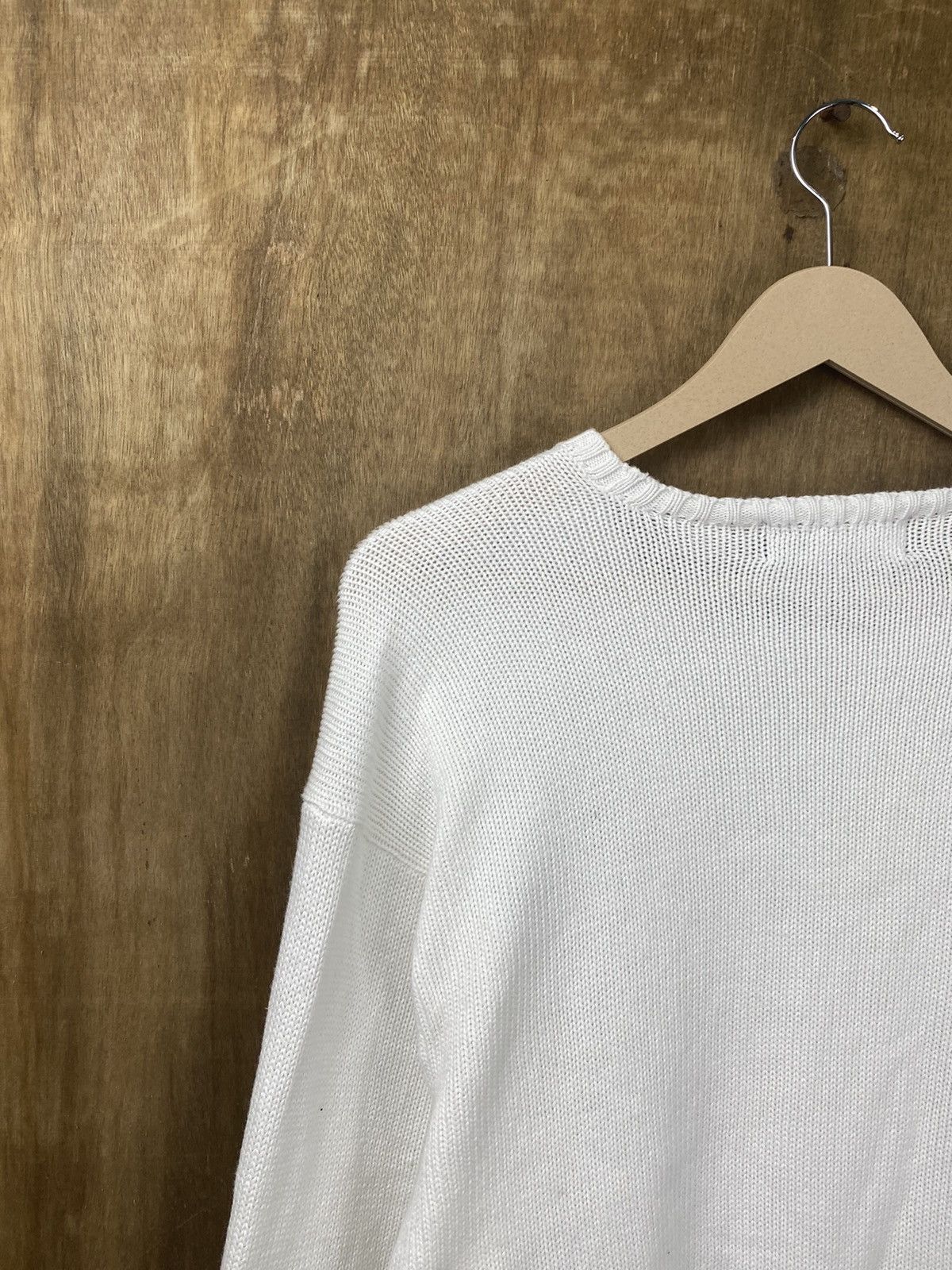 Ralph Lauren Ralph Lauren knitwear white Sweatshirt #Z113 Size US L / EU 52-54 / 3 - 12 Thumbnail