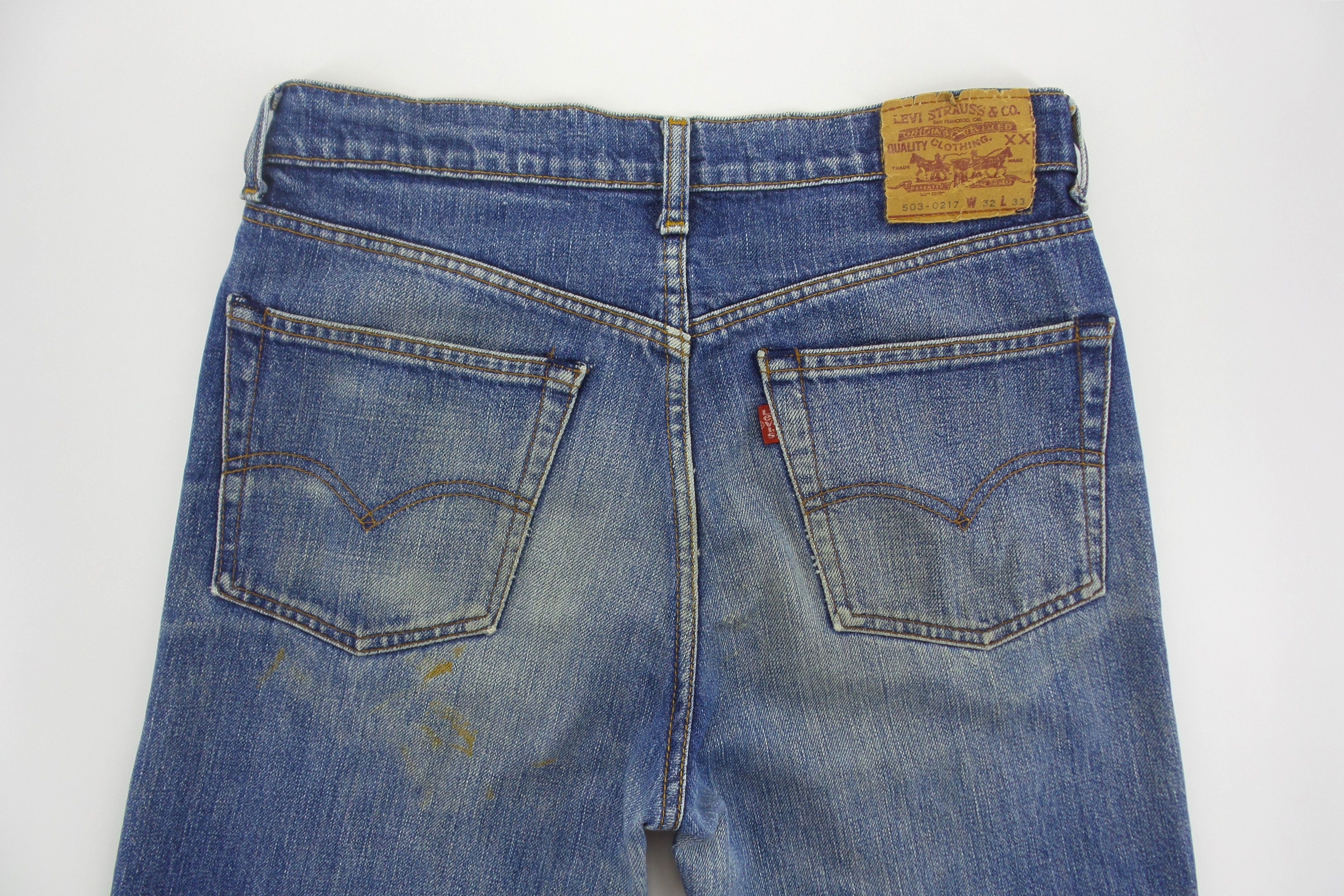 Levi's Levi's 503-0217 Stonewashed Jeans W31xL42 Size US 32 / EU 48 - 6 Thumbnail