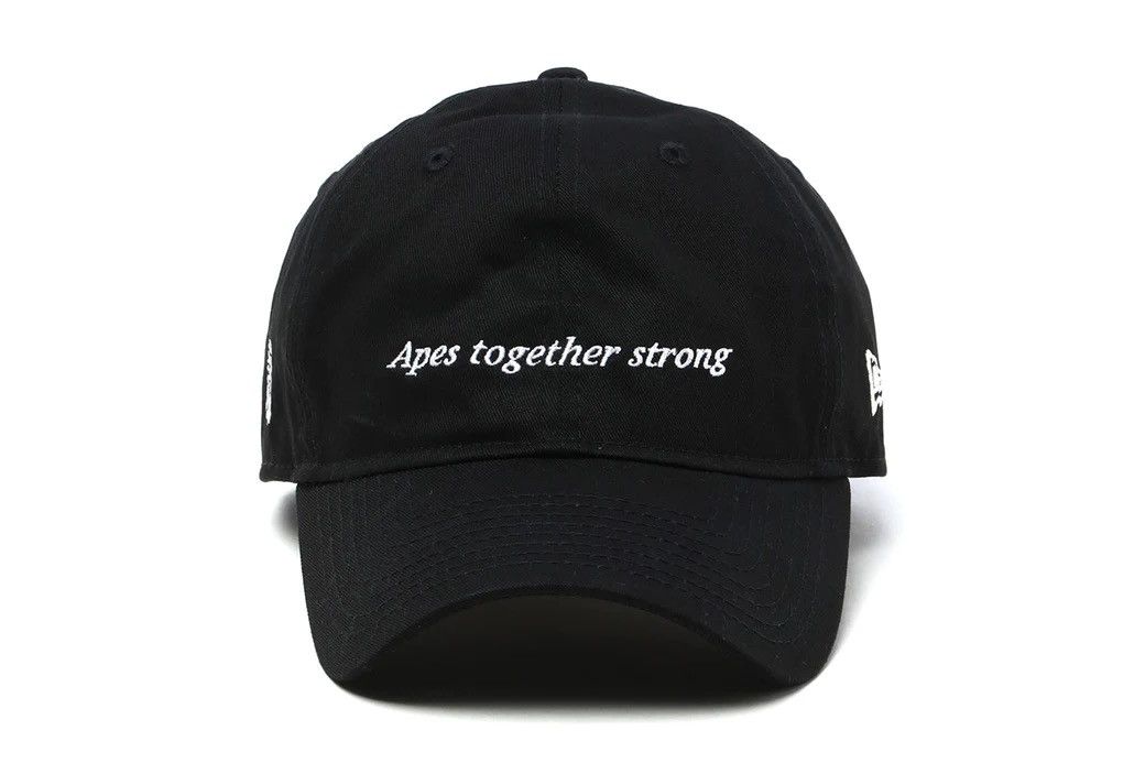 Bape Black New Era Cap