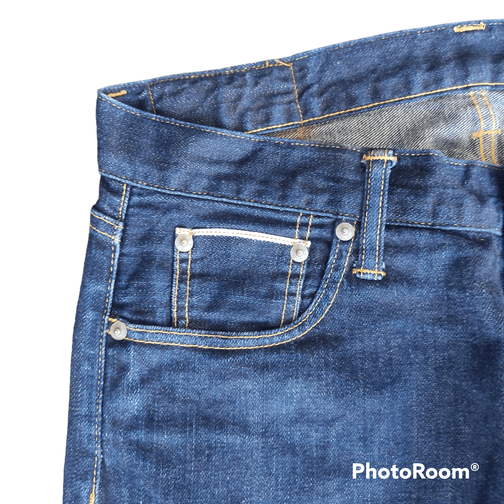 United Arrows United Arrows GLR Redline Selvedge Denim Pants Size US 34 / EU 50 - 4 Thumbnail