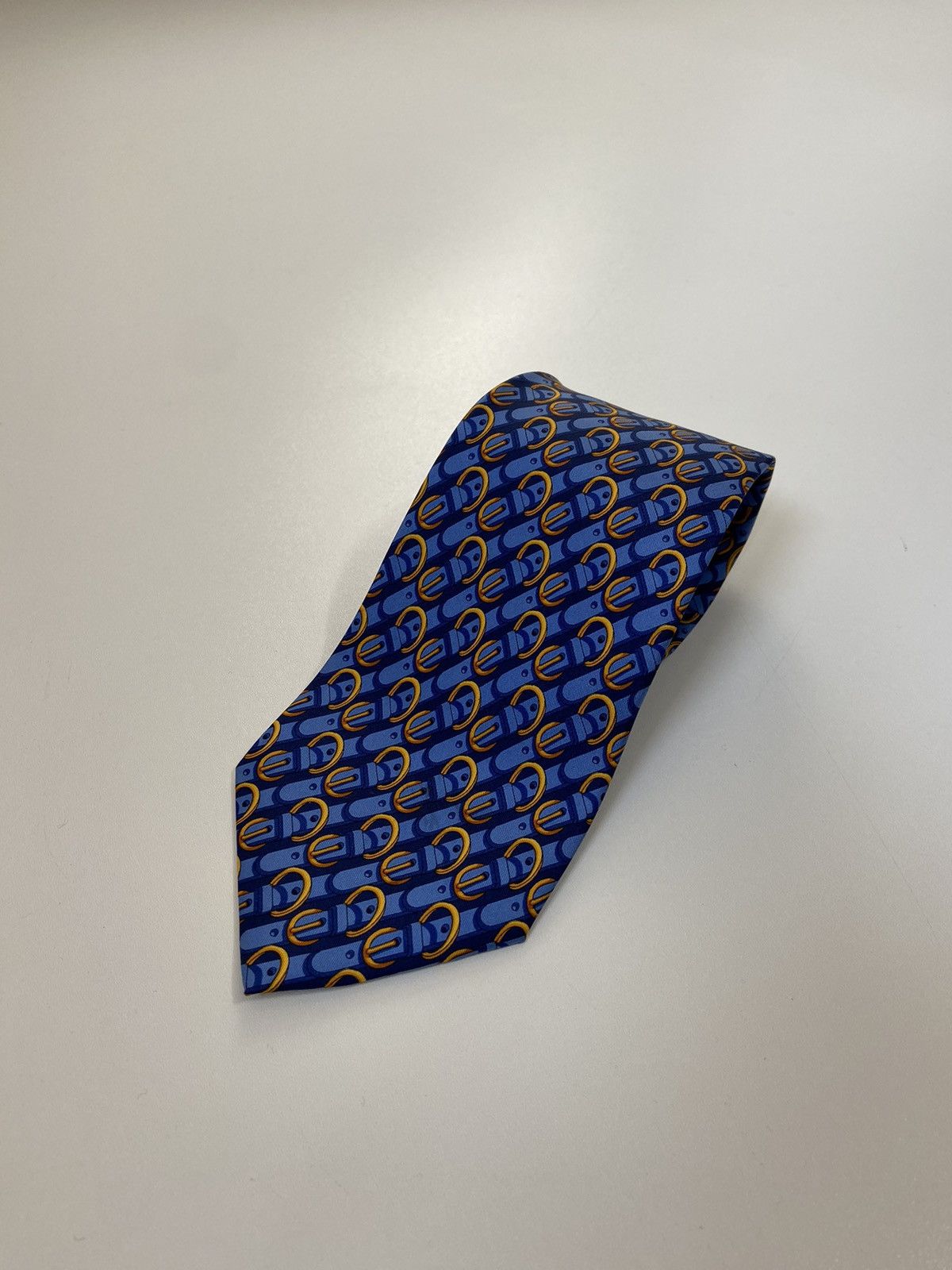 Ermenegildo Zegna Vintage Ermenegildo Zegna Tie StreetWear Y2K Casual Style Size ONE SIZE - 12 Thumbnail