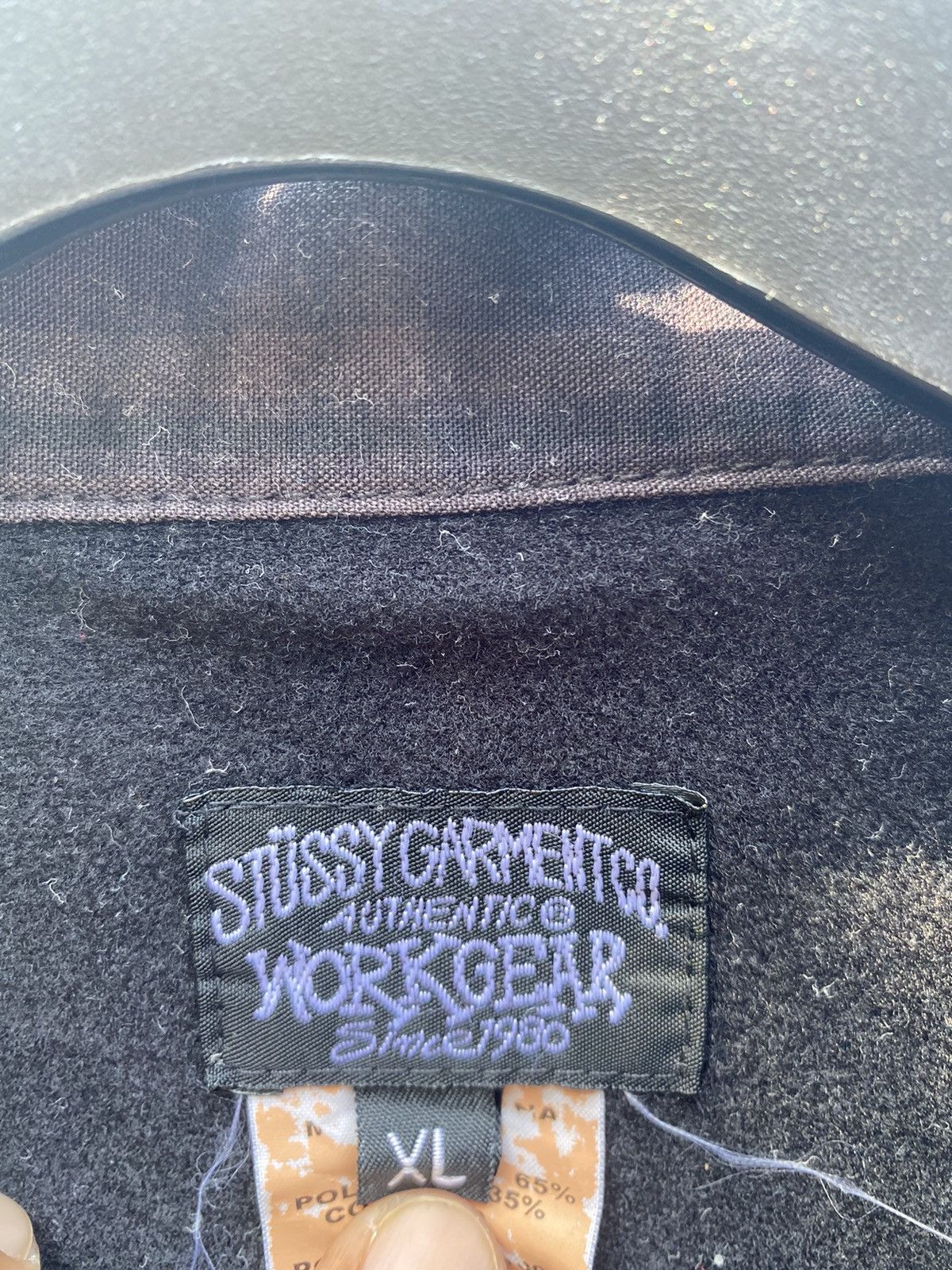 Stussy × Vintage Vintage Stussy Garment Workgear Size US XL / EU 56 / 4 - 4 Thumbnail